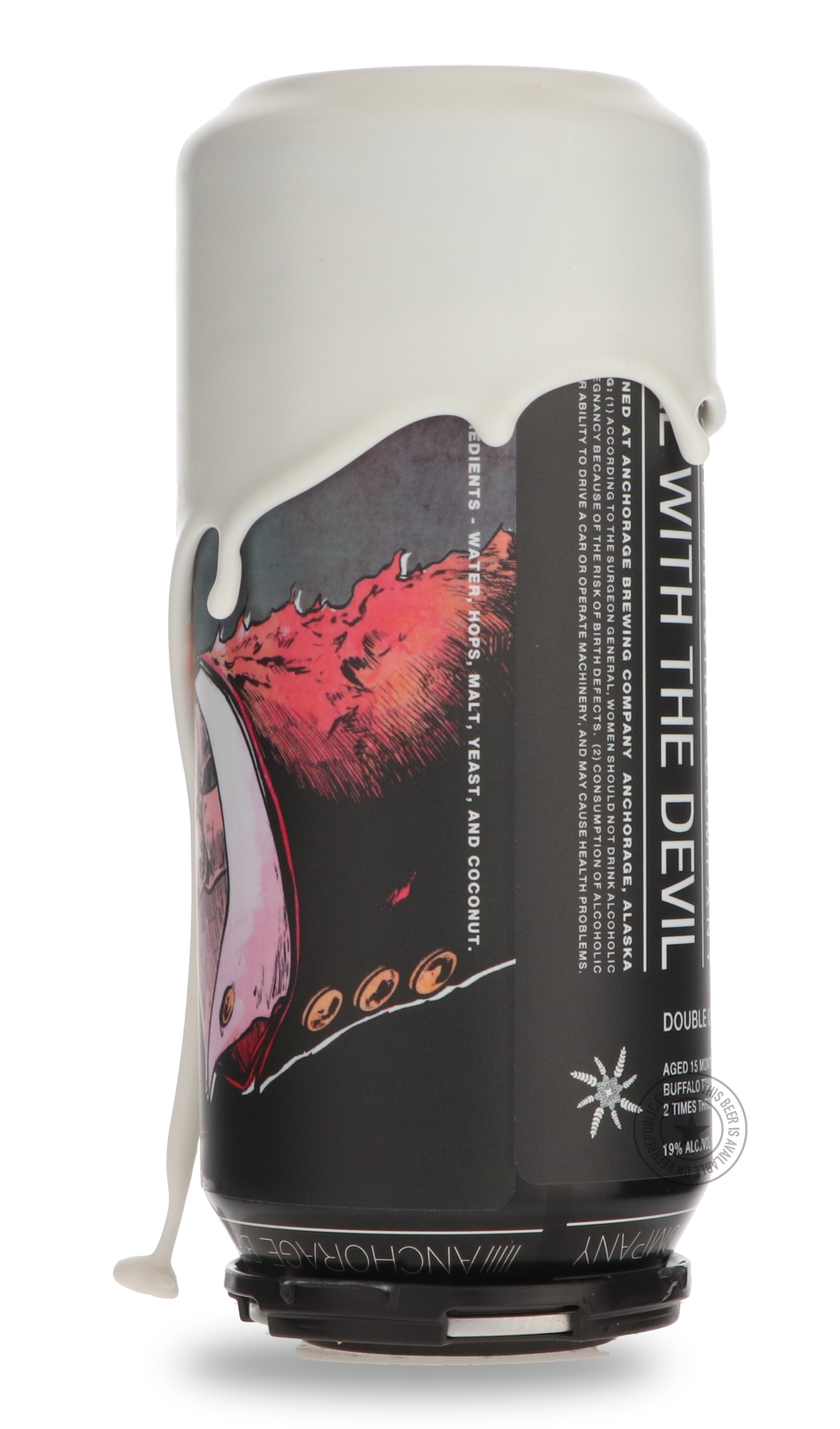 Anchorage- A Deal With the Devil Double Oaked Coconut Batch #10-Brown & Dark- Only @ Beer Republic - The best online beer store for American & Canadian craft beer - Buy beer online from the USA and Canada - Bier online kopen - Amerikaans bier kopen - Craft beer store - Craft beer kopen - Amerikanisch bier kaufen - Bier online kaufen - Acheter biere online - IPA - Stout - Porter - New England IPA - Hazy IPA - Imperial Stout - Barrel Aged - Barrel Aged Imperial Stout - Brown - Dark beer - Blond - Blonde - Pil