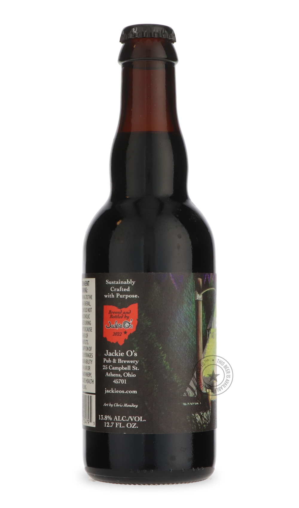 Jackie O's- Abandon The Halogens-Stout & Porter- Only @ Beer Republic - The best online beer store for American & Canadian craft beer - Buy beer online from the USA and Canada - Bier online kopen - Amerikaans bier kopen - Craft beer store - Craft beer kopen - Amerikanisch bier kaufen - Bier online kaufen - Acheter biere online - IPA - Stout - Porter - New England IPA - Hazy IPA - Imperial Stout - Barrel Aged - Barrel Aged Imperial Stout - Brown - Dark beer - Blond - Blonde - Pilsner - Lager - Wheat - Weizen