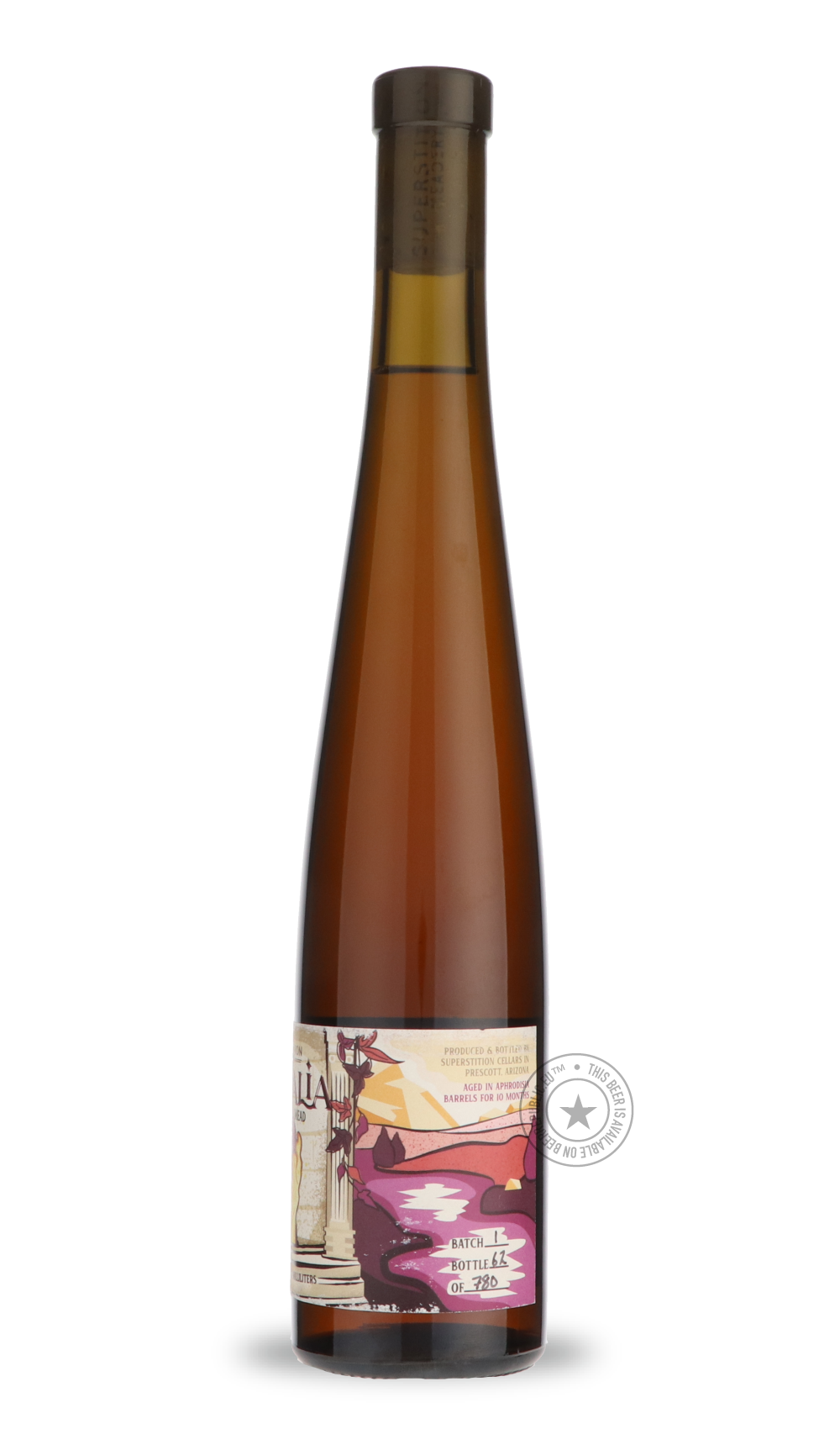 -Superstition Meadery- Aphrodisia Barrel Aged Vestalia-Specials- Only @ Beer Republic - The best online beer store for American & Canadian craft beer - Buy beer online from the USA and Canada - Bier online kopen - Amerikaans bier kopen - Craft beer store - Craft beer kopen - Amerikanisch bier kaufen - Bier online kaufen - Acheter biere online - IPA - Stout - Porter - New England IPA - Hazy IPA - Imperial Stout - Barrel Aged - Barrel Aged Imperial Stout - Brown - Dark beer - Blond - Blonde - Pilsner - Lager