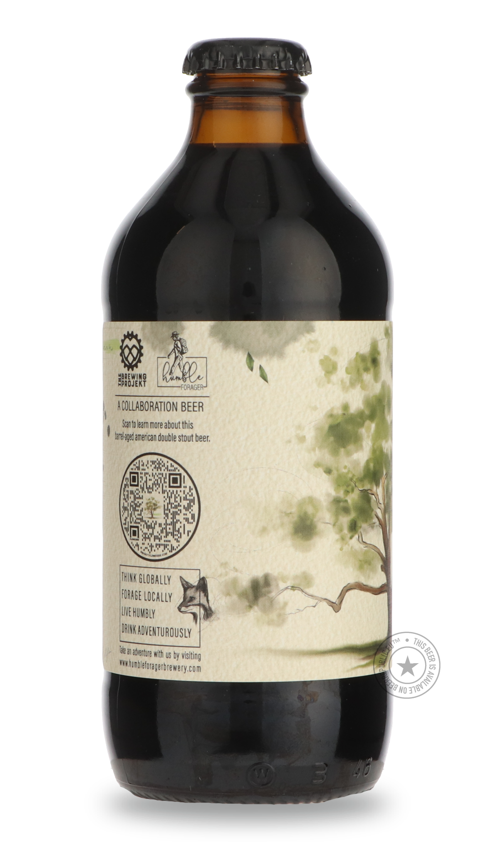 -Humble Forager- Ash / The Brewing Projekt-Stout & Porter- Only @ Beer Republic - The best online beer store for American & Canadian craft beer - Buy beer online from the USA and Canada - Bier online kopen - Amerikaans bier kopen - Craft beer store - Craft beer kopen - Amerikanisch bier kaufen - Bier online kaufen - Acheter biere online - IPA - Stout - Porter - New England IPA - Hazy IPA - Imperial Stout - Barrel Aged - Barrel Aged Imperial Stout - Brown - Dark beer - Blond - Blonde - Pilsner - Lager - Whea