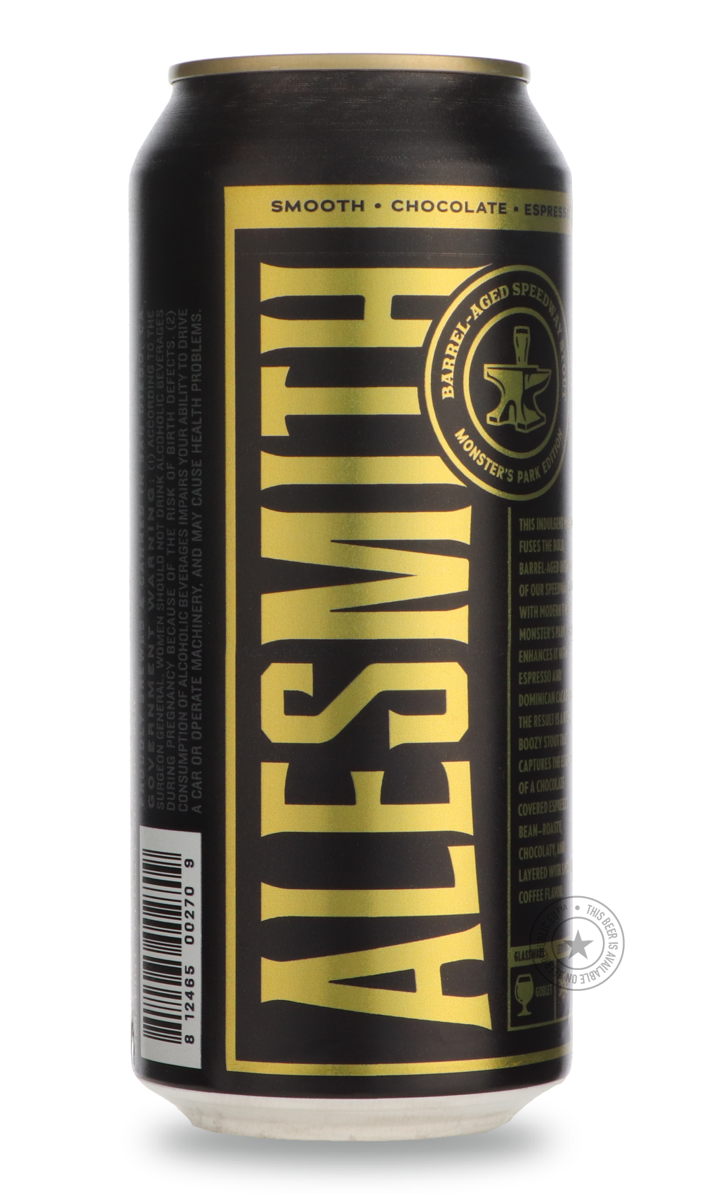 -AleSmith- BA Speedway Stout: Monster's Park Chocolate Espresso Edition / Modern Times-Stout & Porter- Only @ Beer Republic - The best online beer store for American & Canadian craft beer - Buy beer online from the USA and Canada - Bier online kopen - Amerikaans bier kopen - Craft beer store - Craft beer kopen - Amerikanisch bier kaufen - Bier online kaufen - Acheter biere online - IPA - Stout - Porter - New England IPA - Hazy IPA - Imperial Stout - Barrel Aged - Barrel Aged Imperial Stout - Brown - Dark be