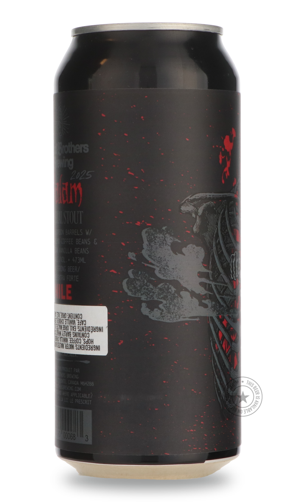Blood Brothers- Balam Nile-Stout & Porter- Only @ Beer Republic - The best online beer store for American & Canadian craft beer - Buy beer online from the USA and Canada - Bier online kopen - Amerikaans bier kopen - Craft beer store - Craft beer kopen - Amerikanisch bier kaufen - Bier online kaufen - Acheter biere online - IPA - Stout - Porter - New England IPA - Hazy IPA - Imperial Stout - Barrel Aged - Barrel Aged Imperial Stout - Brown - Dark beer - Blond - Blonde - Pilsner - Lager - Wheat - Weizen - Amb