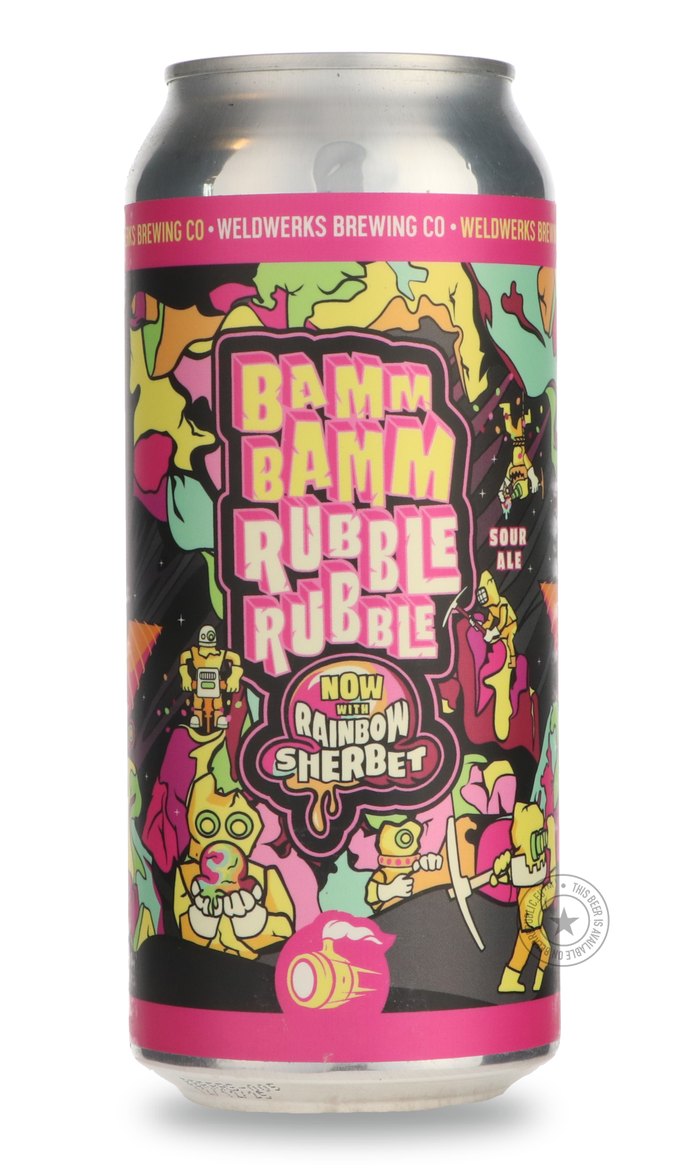 WeldWerks- Bamm Bamm Rubble Rubble: NOW WITH RAINBOW SHERBET!-Sour / Wild & Fruity- Only @ Beer Republic - The best online beer store for American & Canadian craft beer - Buy beer online from the USA and Canada - Bier online kopen - Amerikaans bier kopen - Craft beer store - Craft beer kopen - Amerikanisch bier kaufen - Bier online kaufen - Acheter biere online - IPA - Stout - Porter - New England IPA - Hazy IPA - Imperial Stout - Barrel Aged - Barrel Aged Imperial Stout - Brown - Dark beer - Blond - Blonde