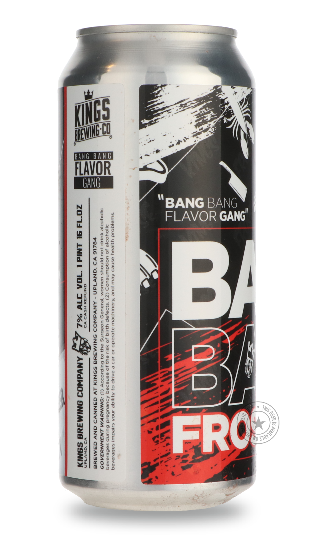 Kings- Bang Bang Fros'e Gang-Sour / Wild & Fruity- Only @ Beer Republic - The best online beer store for American & Canadian craft beer - Buy beer online from the USA and Canada - Bier online kopen - Amerikaans bier kopen - Craft beer store - Craft beer kopen - Amerikanisch bier kaufen - Bier online kaufen - Acheter biere online - IPA - Stout - Porter - New England IPA - Hazy IPA - Imperial Stout - Barrel Aged - Barrel Aged Imperial Stout - Brown - Dark beer - Blond - Blonde - Pilsner - Lager - Wheat - Weiz