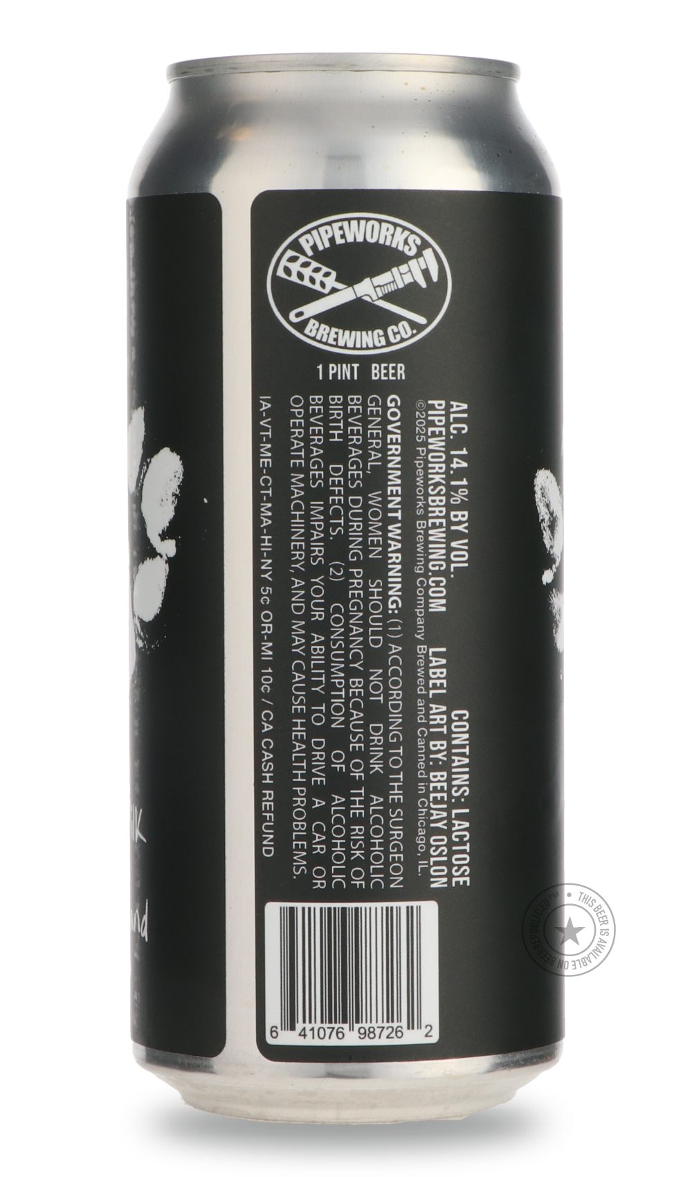 -Pipeworks- Barrel Aged Jones Dog-Stout & Porter- Only @ Beer Republic - The best online beer store for American & Canadian craft beer - Buy beer online from the USA and Canada - Bier online kopen - Amerikaans bier kopen - Craft beer store - Craft beer kopen - Amerikanisch bier kaufen - Bier online kaufen - Acheter biere online - IPA - Stout - Porter - New England IPA - Hazy IPA - Imperial Stout - Barrel Aged - Barrel Aged Imperial Stout - Brown - Dark beer - Blond - Blonde - Pilsner - Lager - Wheat - Weize