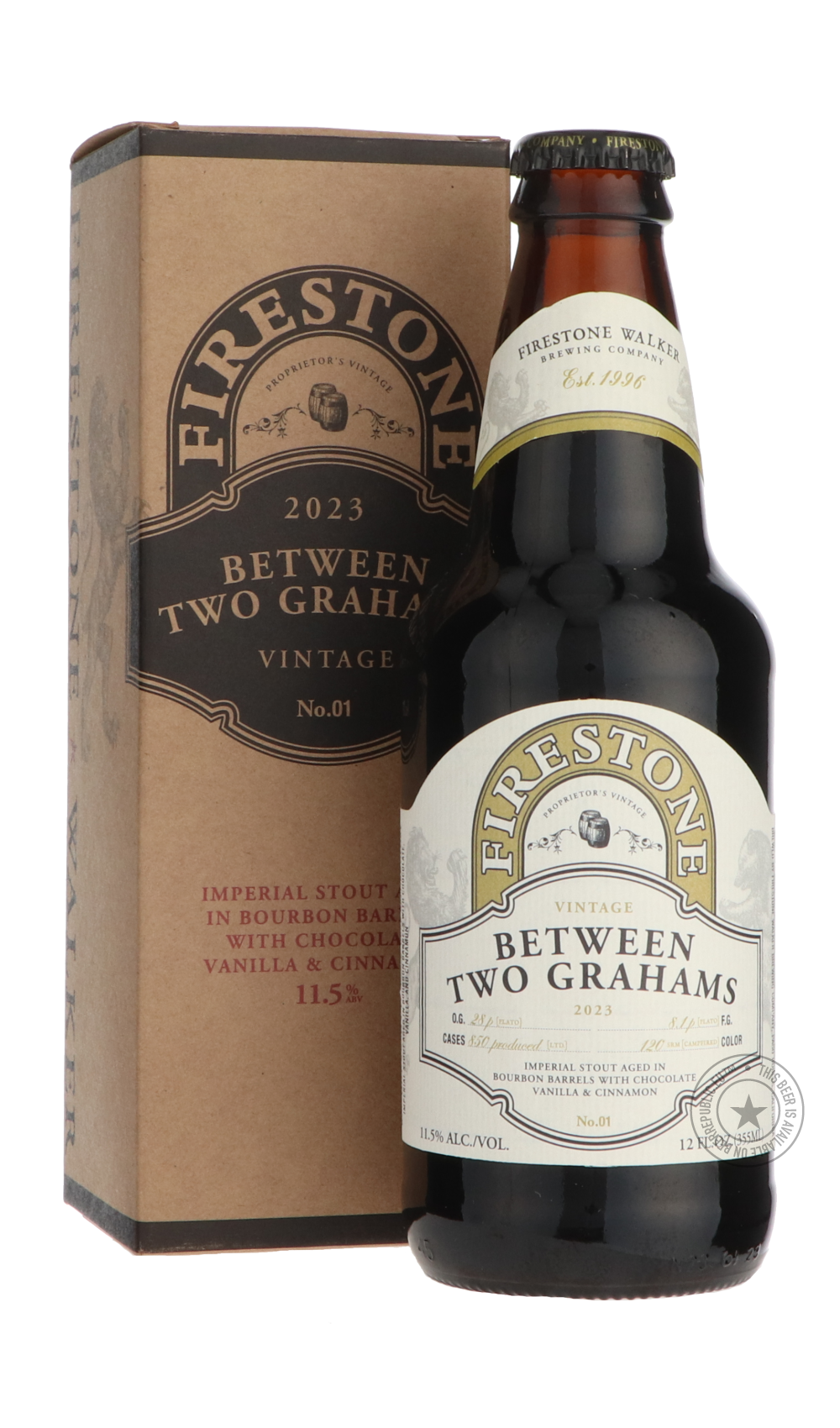 -Firestone Walker- Between Two Grahams-Stout & Porter- Only @ Beer Republic - The best online beer store for American & Canadian craft beer - Buy beer online from the USA and Canada - Bier online kopen - Amerikaans bier kopen - Craft beer store - Craft beer kopen - Amerikanisch bier kaufen - Bier online kaufen - Acheter biere online - IPA - Stout - Porter - New England IPA - Hazy IPA - Imperial Stout - Barrel Aged - Barrel Aged Imperial Stout - Brown - Dark beer - Blond - Blonde - Pilsner - Lager - Wheat -
