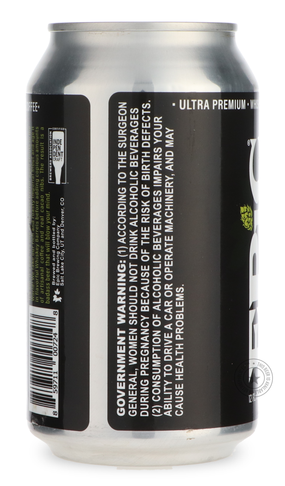 -Epic- Big Bad Baptist-Stout & Porter- Only @ Beer Republic - The best online beer store for American & Canadian craft beer - Buy beer online from the USA and Canada - Bier online kopen - Amerikaans bier kopen - Craft beer store - Craft beer kopen - Amerikanisch bier kaufen - Bier online kaufen - Acheter biere online - IPA - Stout - Porter - New England IPA - Hazy IPA - Imperial Stout - Barrel Aged - Barrel Aged Imperial Stout - Brown - Dark beer - Blond - Blonde - Pilsner - Lager - Wheat - Weizen - Amber -