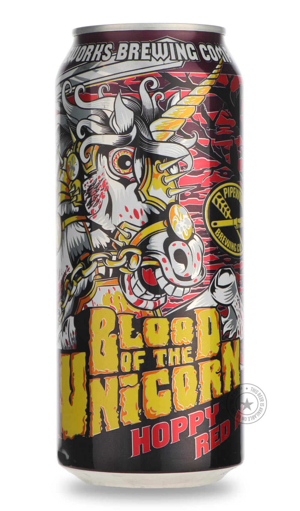 -Pipeworks- Blood of the Unicorn-Brown & Dark- Only @ Beer Republic - The best online beer store for American & Canadian craft beer - Buy beer online from the USA and Canada - Bier online kopen - Amerikaans bier kopen - Craft beer store - Craft beer kopen - Amerikanisch bier kaufen - Bier online kaufen - Acheter biere online - IPA - Stout - Porter - New England IPA - Hazy IPA - Imperial Stout - Barrel Aged - Barrel Aged Imperial Stout - Brown - Dark beer - Blond - Blonde - Pilsner - Lager - Wheat - Weizen -