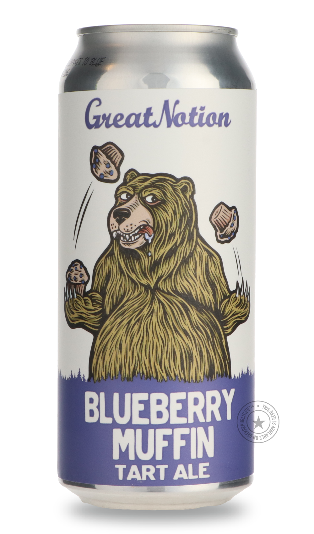 -Great Notion- Blueberry Muffin-Sour / Wild & Fruity- Only @ Beer Republic - The best online beer store for American & Canadian craft beer - Buy beer online from the USA and Canada - Bier online kopen - Amerikaans bier kopen - Craft beer store - Craft beer kopen - Amerikanisch bier kaufen - Bier online kaufen - Acheter biere online - IPA - Stout - Porter - New England IPA - Hazy IPA - Imperial Stout - Barrel Aged - Barrel Aged Imperial Stout - Brown - Dark beer - Blond - Blonde - Pilsner - Lager - Wheat - W