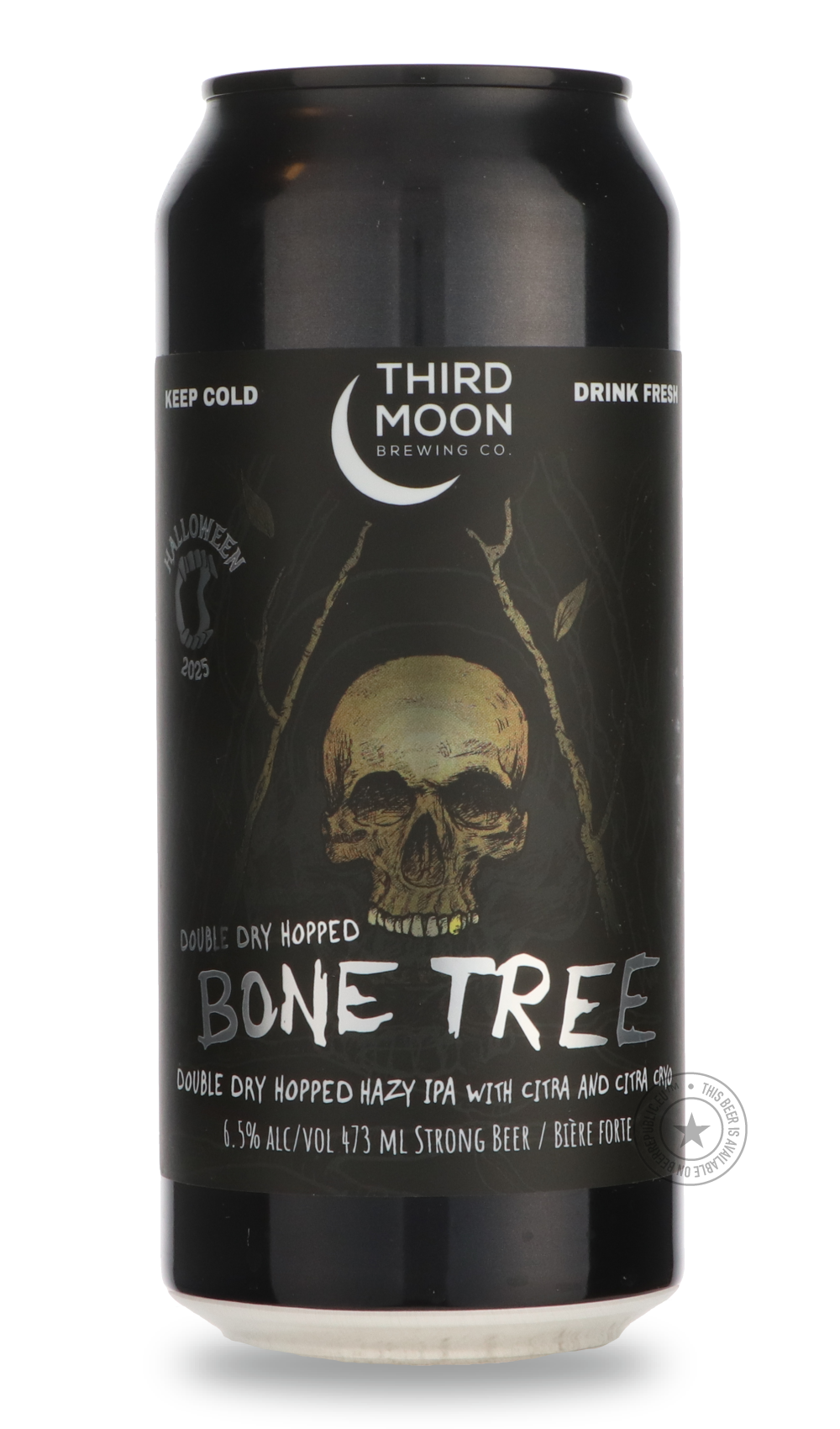 -Third Moon- Bone Tree - DDH Halloween-IPA- Only @ Beer Republic - The best online beer store for American & Canadian craft beer - Buy beer online from the USA and Canada - Bier online kopen - Amerikaans bier kopen - Craft beer store - Craft beer kopen - Amerikanisch bier kaufen - Bier online kaufen - Acheter biere online - IPA - Stout - Porter - New England IPA - Hazy IPA - Imperial Stout - Barrel Aged - Barrel Aged Imperial Stout - Brown - Dark beer - Blond - Blonde - Pilsner - Lager - Wheat - Weizen - Am