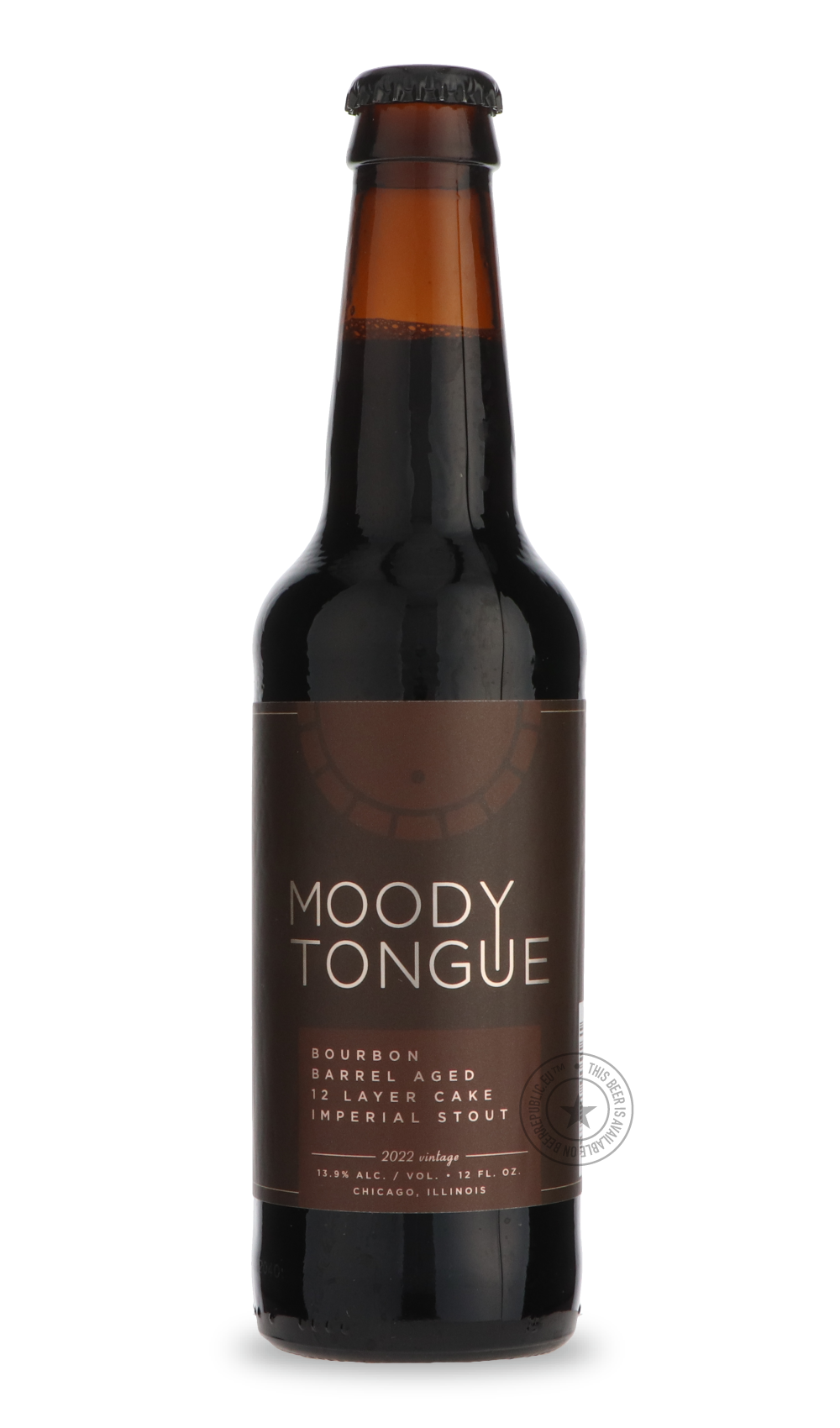 -Moody Tongue- Bourbon Barrel Aged 12 Layer Cake-Stout & Porter- Only @ Beer Republic - The best online beer store for American & Canadian craft beer - Buy beer online from the USA and Canada - Bier online kopen - Amerikaans bier kopen - Craft beer store - Craft beer kopen - Amerikanisch bier kaufen - Bier online kaufen - Acheter biere online - IPA - Stout - Porter - New England IPA - Hazy IPA - Imperial Stout - Barrel Aged - Barrel Aged Imperial Stout - Brown - Dark beer - Blond - Blonde - Pilsner - Lager