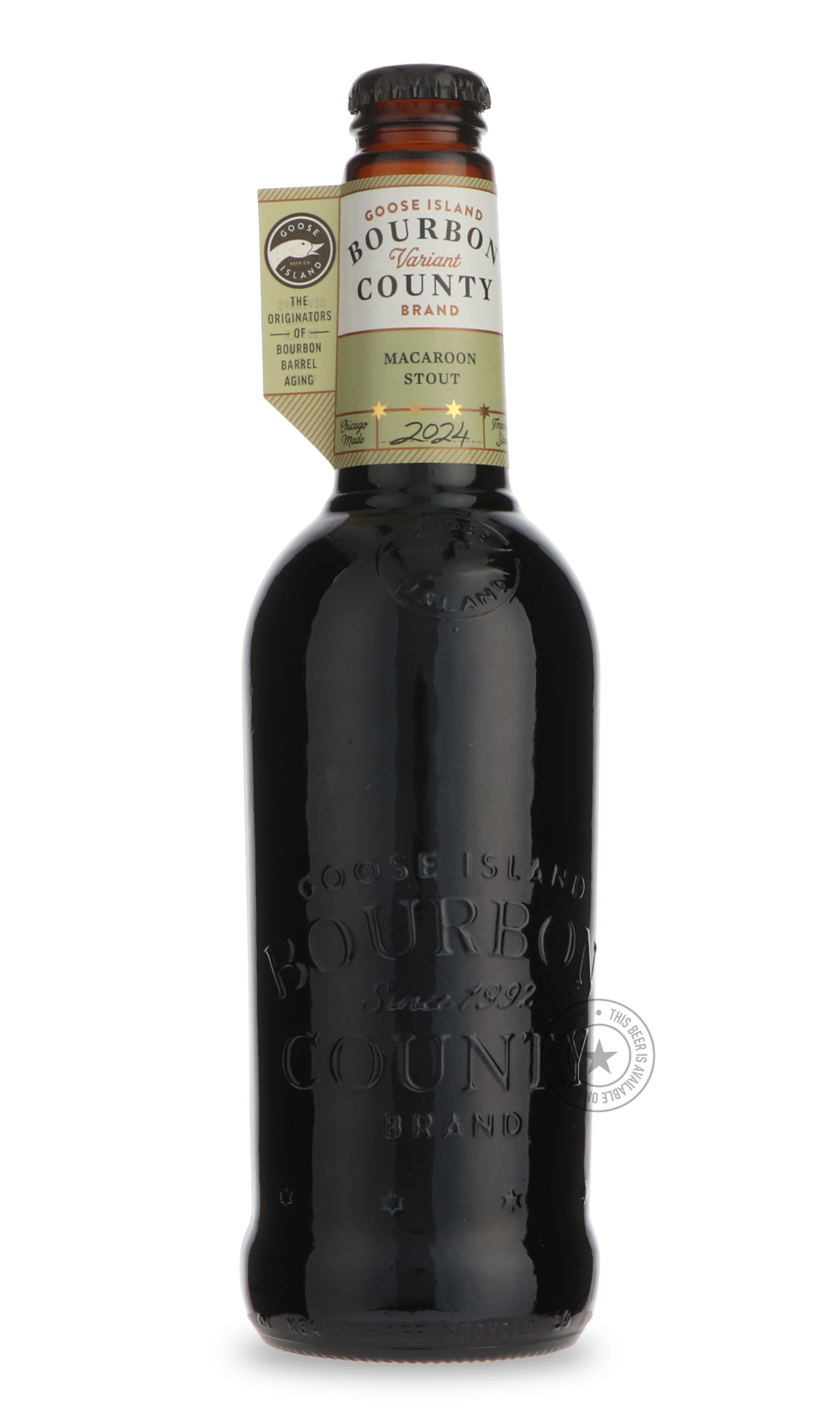 -Goose Island- Bourbon County Brand Macaroon Stout (2024)-Stout & Porter- Only @ Beer Republic - The best online beer store for American & Canadian craft beer - Buy beer online from the USA and Canada - Bier online kopen - Amerikaans bier kopen - Craft beer store - Craft beer kopen - Amerikanisch bier kaufen - Bier online kaufen - Acheter biere online - IPA - Stout - Porter - New England IPA - Hazy IPA - Imperial Stout - Barrel Aged - Barrel Aged Imperial Stout - Brown - Dark beer - Blond - Blonde - Pilsner