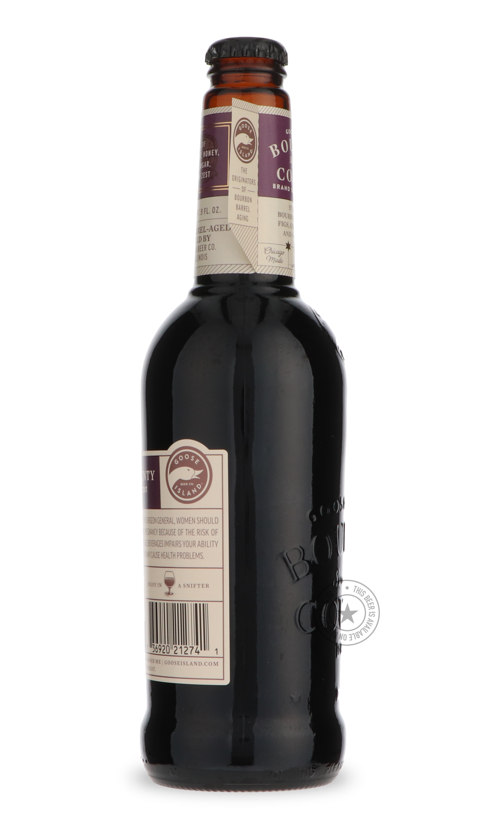 Goose Island- Bourbon County Brand Sir Isaac's Stout (2022)-Stout & Porter- Only @ Beer Republic - The best online beer store for American & Canadian craft beer - Buy beer online from the USA and Canada - Bier online kopen - Amerikaans bier kopen - Craft beer store - Craft beer kopen - Amerikanisch bier kaufen - Bier online kaufen - Acheter biere online - IPA - Stout - Porter - New England IPA - Hazy IPA - Imperial Stout - Barrel Aged - Barrel Aged Imperial Stout - Brown - Dark beer - Blond - Blonde - Pilsn