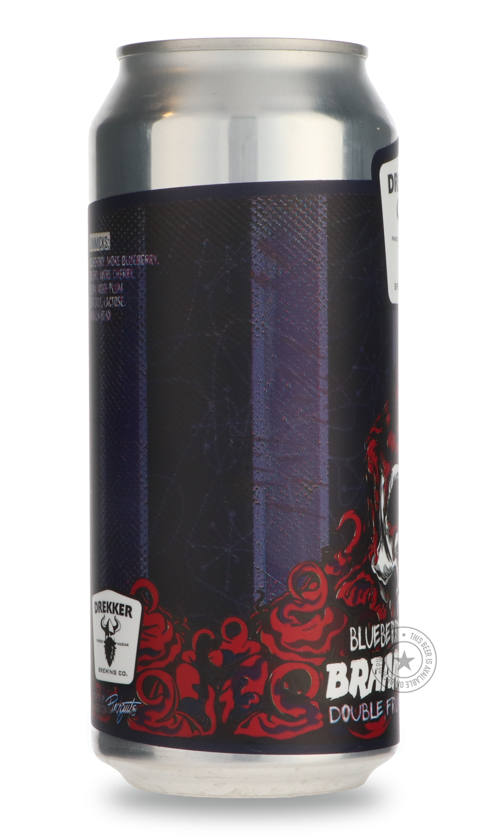 Drekker- Braaaaaaaains - Blueberry, Plum, Cherry-Sour / Wild & Fruity- Only @ Beer Republic - The best online beer store for American & Canadian craft beer - Buy beer online from the USA and Canada - Bier online kopen - Amerikaans bier kopen - Craft beer store - Craft beer kopen - Amerikanisch bier kaufen - Bier online kaufen - Acheter biere online - IPA - Stout - Porter - New England IPA - Hazy IPA - Imperial Stout - Barrel Aged - Barrel Aged Imperial Stout - Brown - Dark beer - Blond - Blonde - Pilsner -