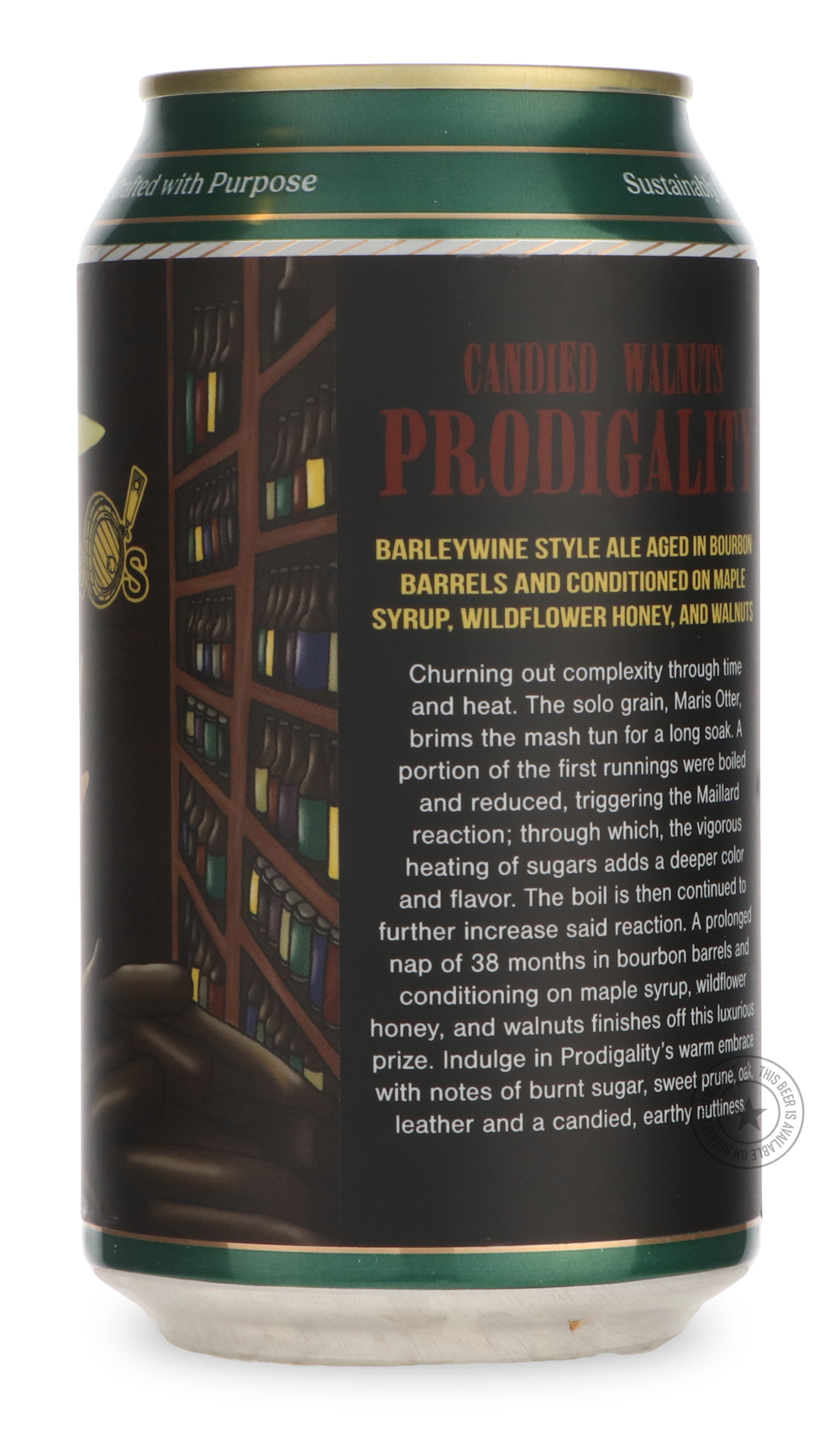 -Jackie O's- Candied Walnut Prodigality-Brown & Dark- Only @ Beer Republic - The best online beer store for American & Canadian craft beer - Buy beer online from the USA and Canada - Bier online kopen - Amerikaans bier kopen - Craft beer store - Craft beer kopen - Amerikanisch bier kaufen - Bier online kaufen - Acheter biere online - IPA - Stout - Porter - New England IPA - Hazy IPA - Imperial Stout - Barrel Aged - Barrel Aged Imperial Stout - Brown - Dark beer - Blond - Blonde - Pilsner - Lager - Wheat - W