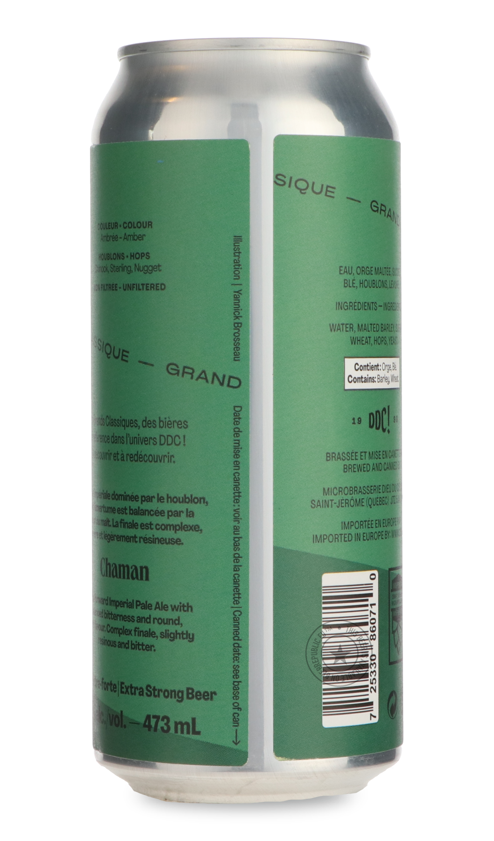 Dieu du Ciel- Chaman-IPA- Only @ Beer Republic - The best online beer store for American & Canadian craft beer - Buy beer online from the USA and Canada - Bier online kopen - Amerikaans bier kopen - Craft beer store - Craft beer kopen - Amerikanisch bier kaufen - Bier online kaufen - Acheter biere online - IPA - Stout - Porter - New England IPA - Hazy IPA - Imperial Stout - Barrel Aged - Barrel Aged Imperial Stout - Brown - Dark beer - Blond - Blonde - Pilsner - Lager - Wheat - Weizen - Amber - Barley Wine