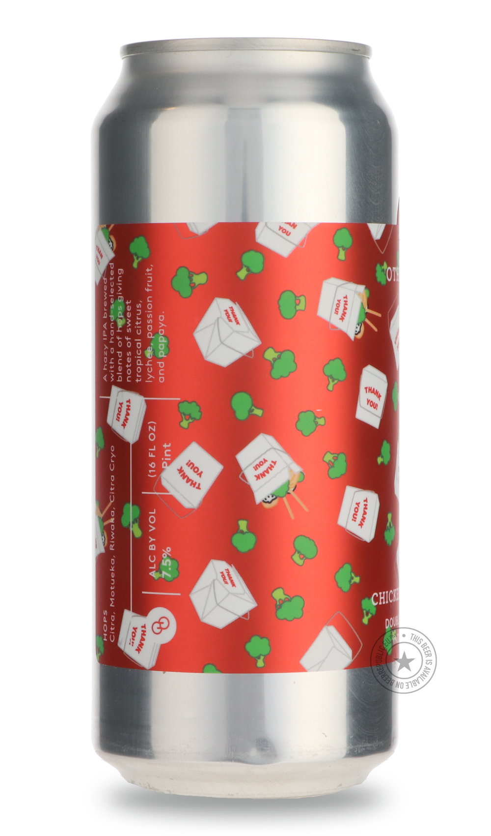 -Other Half- Chicken & Broccoli-IPA- Only @ Beer Republic - The best online beer store for American & Canadian craft beer - Buy beer online from the USA and Canada - Bier online kopen - Amerikaans bier kopen - Craft beer store - Craft beer kopen - Amerikanisch bier kaufen - Bier online kaufen - Acheter biere online - IPA - Stout - Porter - New England IPA - Hazy IPA - Imperial Stout - Barrel Aged - Barrel Aged Imperial Stout - Brown - Dark beer - Blond - Blonde - Pilsner - Lager - Wheat - Weizen - Amber - B