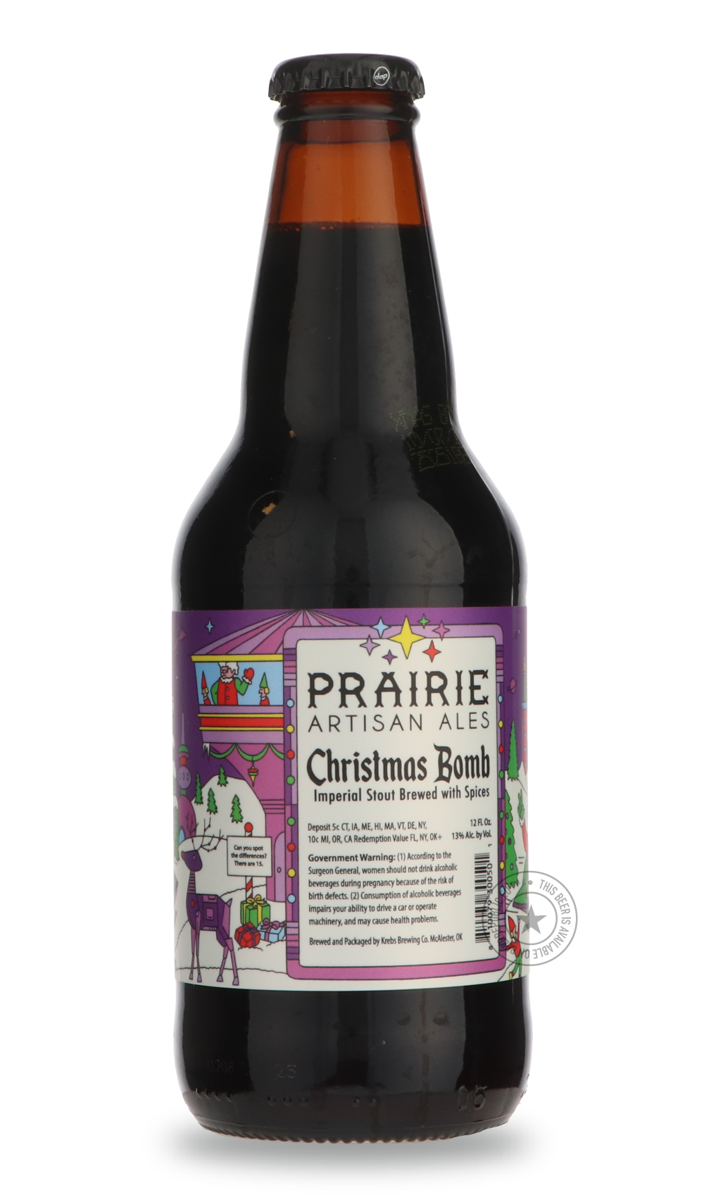 -Prairie- Christmas Bomb!-Stout & Porter- Only @ Beer Republic - The best online beer store for American & Canadian craft beer - Buy beer online from the USA and Canada - Bier online kopen - Amerikaans bier kopen - Craft beer store - Craft beer kopen - Amerikanisch bier kaufen - Bier online kaufen - Acheter biere online - IPA - Stout - Porter - New England IPA - Hazy IPA - Imperial Stout - Barrel Aged - Barrel Aged Imperial Stout - Brown - Dark beer - Blond - Blonde - Pilsner - Lager - Wheat - Weizen - Ambe