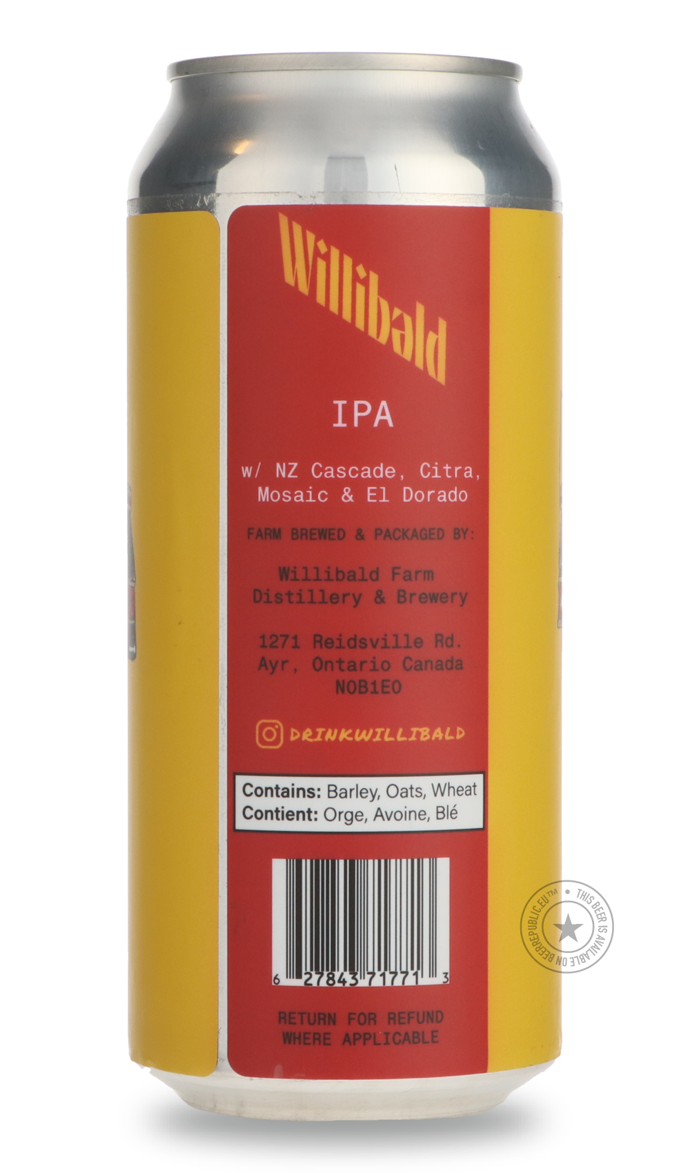 -Willibald Farm- City Slicker-IPA- Only @ Beer Republic - The best online beer store for American & Canadian craft beer - Buy beer online from the USA and Canada - Bier online kopen - Amerikaans bier kopen - Craft beer store - Craft beer kopen - Amerikanisch bier kaufen - Bier online kaufen - Acheter biere online - IPA - Stout - Porter - New England IPA - Hazy IPA - Imperial Stout - Barrel Aged - Barrel Aged Imperial Stout - Brown - Dark beer - Blond - Blonde - Pilsner - Lager - Wheat - Weizen - Amber - Bar
