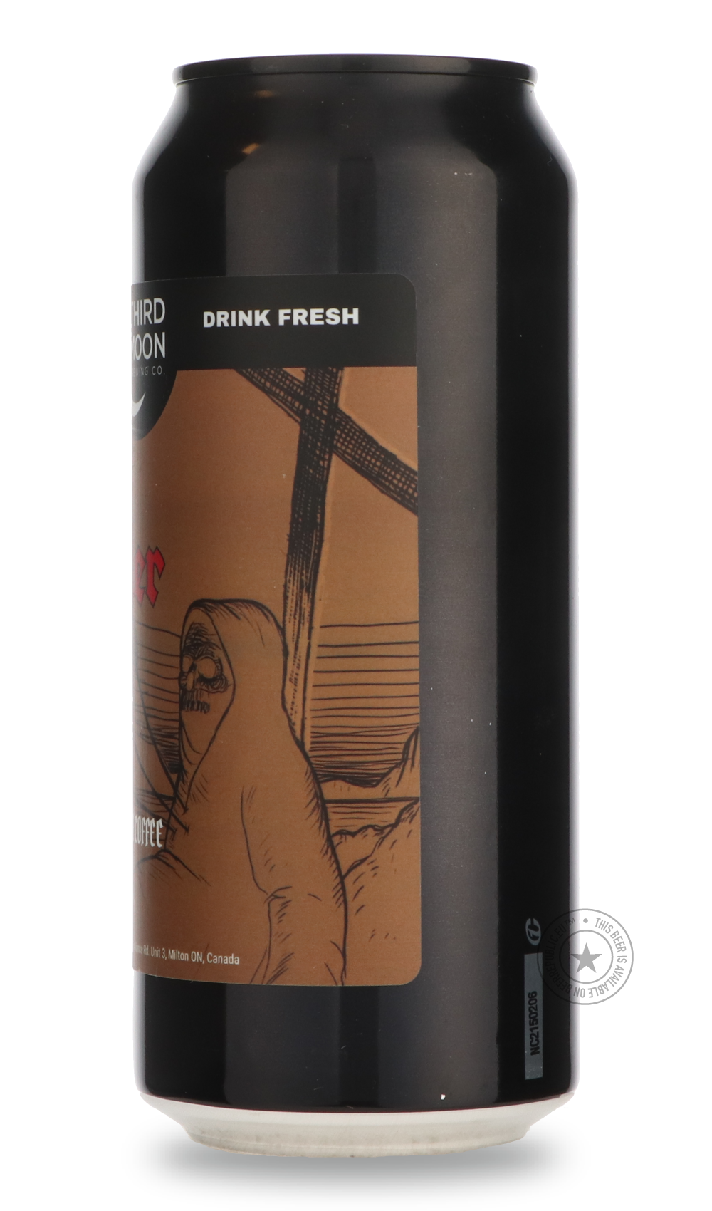 Third Moon- Coffee Death Dealer-Stout & Porter- Only @ Beer Republic - The best online beer store for American & Canadian craft beer - Buy beer online from the USA and Canada - Bier online kopen - Amerikaans bier kopen - Craft beer store - Craft beer kopen - Amerikanisch bier kaufen - Bier online kaufen - Acheter biere online - IPA - Stout - Porter - New England IPA - Hazy IPA - Imperial Stout - Barrel Aged - Barrel Aged Imperial Stout - Brown - Dark beer - Blond - Blonde - Pilsner - Lager - Wheat - Weizen