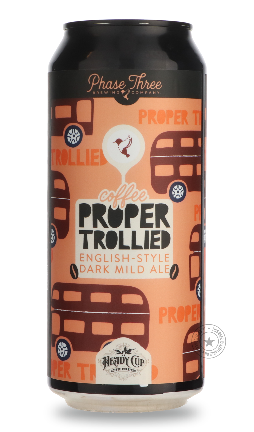 -Phase Three- Coffee Proper Trollied-Brown & Dark- Only @ Beer Republic - The best online beer store for American & Canadian craft beer - Buy beer online from the USA and Canada - Bier online kopen - Amerikaans bier kopen - Craft beer store - Craft beer kopen - Amerikanisch bier kaufen - Bier online kaufen - Acheter biere online - IPA - Stout - Porter - New England IPA - Hazy IPA - Imperial Stout - Barrel Aged - Barrel Aged Imperial Stout - Brown - Dark beer - Blond - Blonde - Pilsner - Lager - Wheat - Weiz