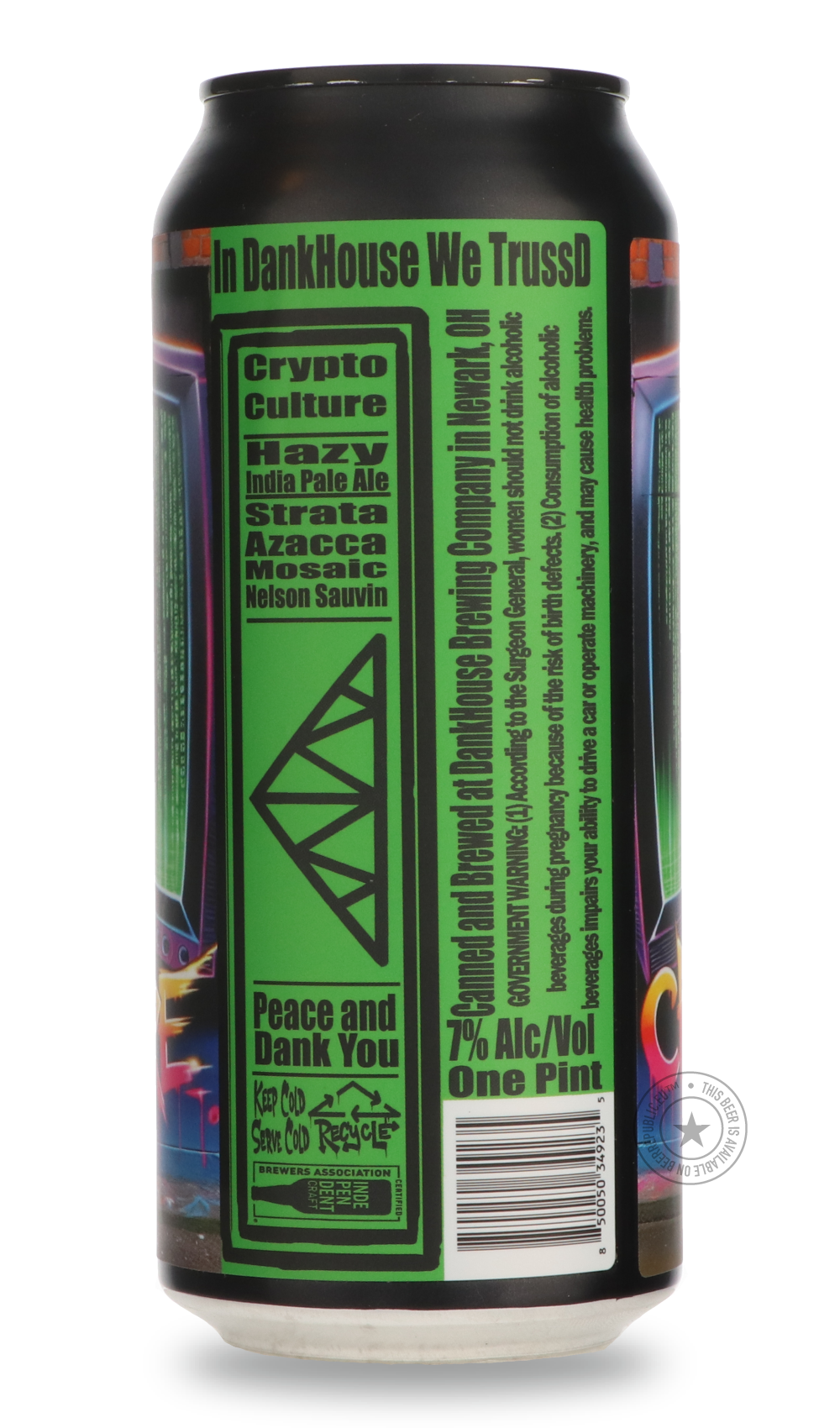 DankHouse- Crypto Culture-IPA- Only @ Beer Republic - The best online beer store for American & Canadian craft beer - Buy beer online from the USA and Canada - Bier online kopen - Amerikaans bier kopen - Craft beer store - Craft beer kopen - Amerikanisch bier kaufen - Bier online kaufen - Acheter biere online - IPA - Stout - Porter - New England IPA - Hazy IPA - Imperial Stout - Barrel Aged - Barrel Aged Imperial Stout - Brown - Dark beer - Blond - Blonde - Pilsner - Lager - Wheat - Weizen - Amber - Barley