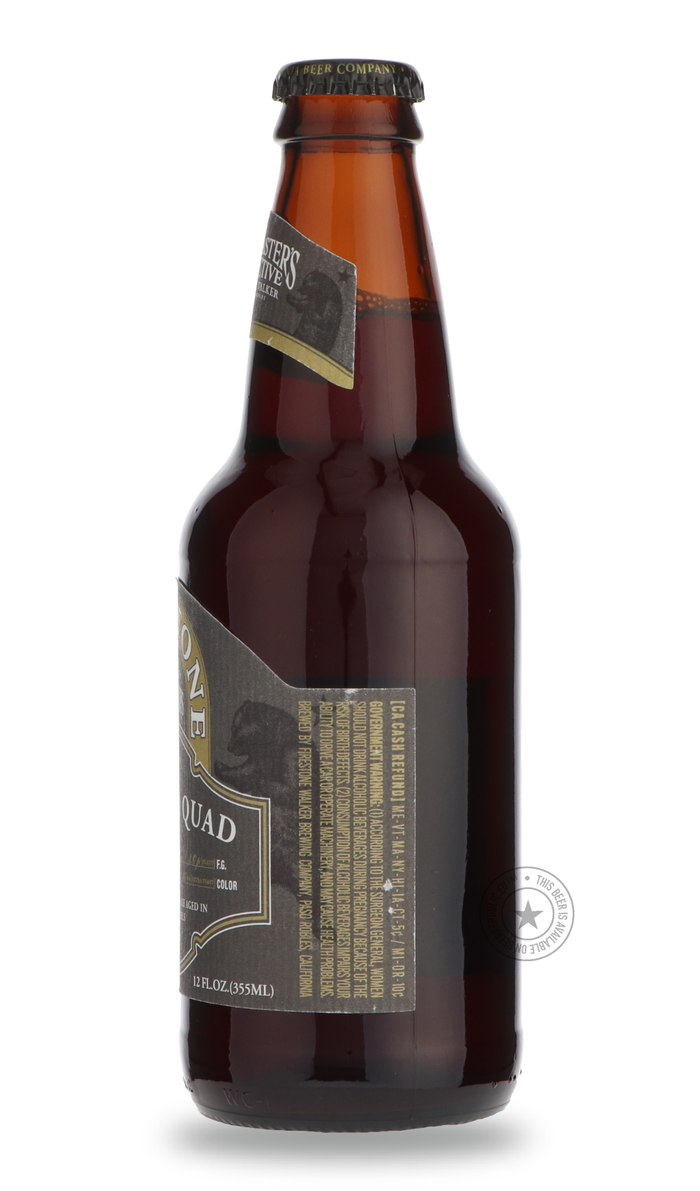 -Firestone Walker- Dad Bod Quad-Brown & Dark- Only @ Beer Republic - The best online beer store for American & Canadian craft beer - Buy beer online from the USA and Canada - Bier online kopen - Amerikaans bier kopen - Craft beer store - Craft beer kopen - Amerikanisch bier kaufen - Bier online kaufen - Acheter biere online - IPA - Stout - Porter - New England IPA - Hazy IPA - Imperial Stout - Barrel Aged - Barrel Aged Imperial Stout - Brown - Dark beer - Blond - Blonde - Pilsner - Lager - Wheat - Weizen -
