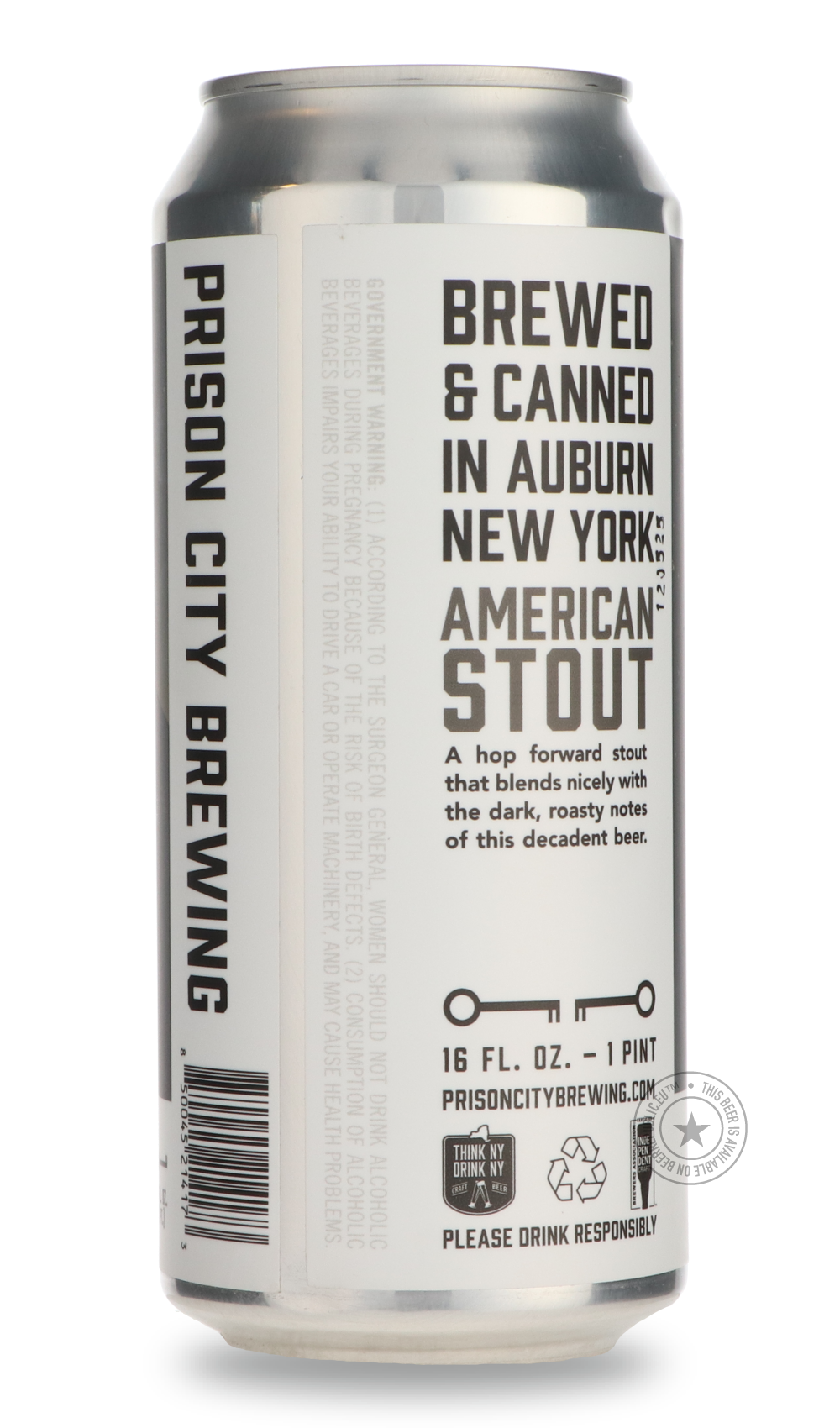 Prison City- Dark In the Daytime-Stout & Porter- Only @ Beer Republic - The best online beer store for American & Canadian craft beer - Buy beer online from the USA and Canada - Bier online kopen - Amerikaans bier kopen - Craft beer store - Craft beer kopen - Amerikanisch bier kaufen - Bier online kaufen - Acheter biere online - IPA - Stout - Porter - New England IPA - Hazy IPA - Imperial Stout - Barrel Aged - Barrel Aged Imperial Stout - Brown - Dark beer - Blond - Blonde - Pilsner - Lager - Wheat - Weizen
