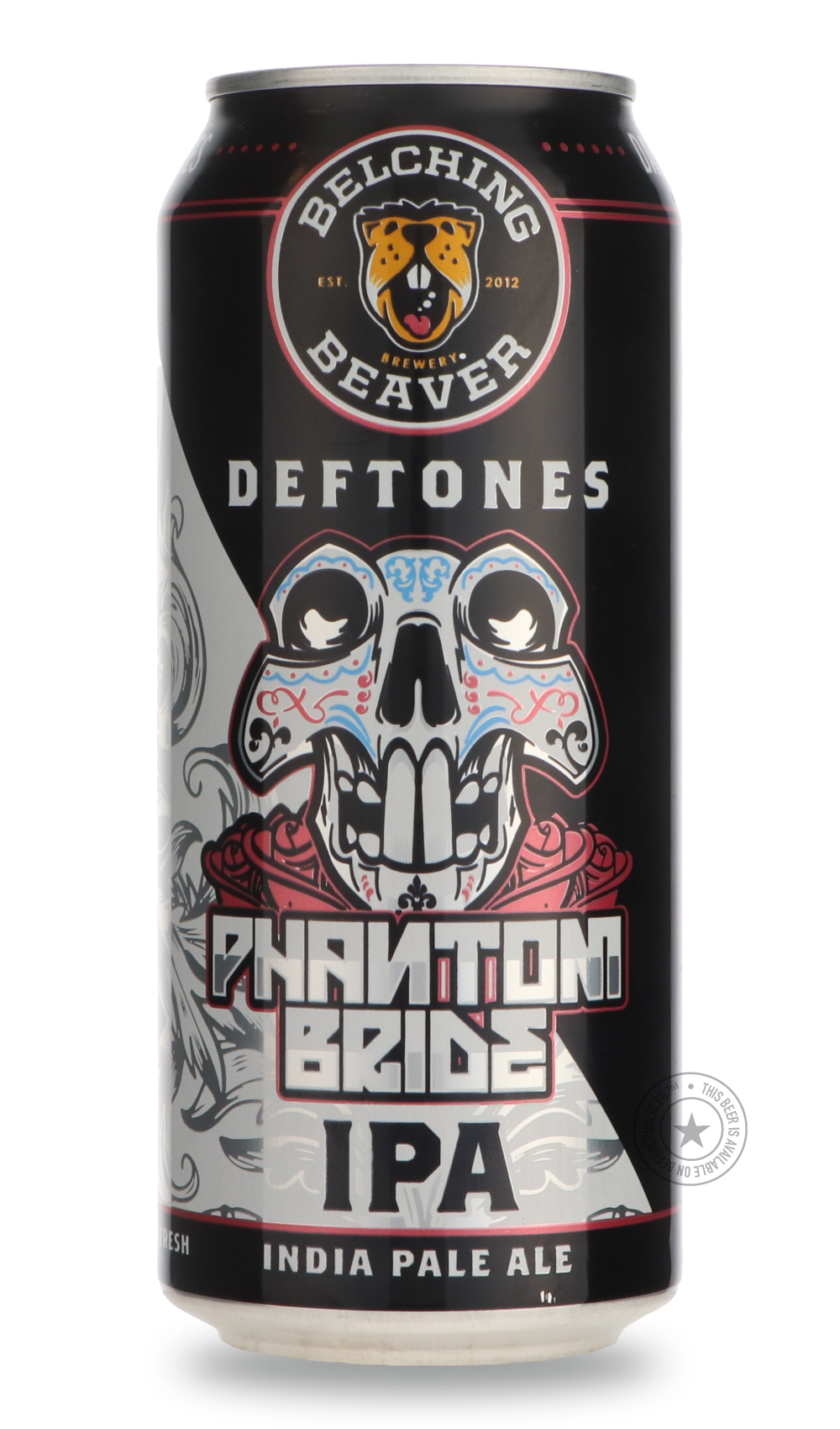 -Belching Beaver- Deftones Phantom Bride-IPA- Only @ Beer Republic - The best online beer store for American & Canadian craft beer - Buy beer online from the USA and Canada - Bier online kopen - Amerikaans bier kopen - Craft beer store - Craft beer kopen - Amerikanisch bier kaufen - Bier online kaufen - Acheter biere online - IPA - Stout - Porter - New England IPA - Hazy IPA - Imperial Stout - Barrel Aged - Barrel Aged Imperial Stout - Brown - Dark beer - Blond - Blonde - Pilsner - Lager - Wheat - Weizen -