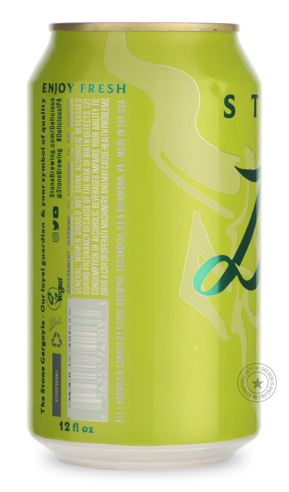 -Stone USA- Delicious IPA-IPA- Only @ Beer Republic - The best online beer store for American & Canadian craft beer - Buy beer online from the USA and Canada - Bier online kopen - Amerikaans bier kopen - Craft beer store - Craft beer kopen - Amerikanisch bier kaufen - Bier online kaufen - Acheter biere online - IPA - Stout - Porter - New England IPA - Hazy IPA - Imperial Stout - Barrel Aged - Barrel Aged Imperial Stout - Brown - Dark beer - Blond - Blonde - Pilsner - Lager - Wheat - Weizen - Amber - Barley