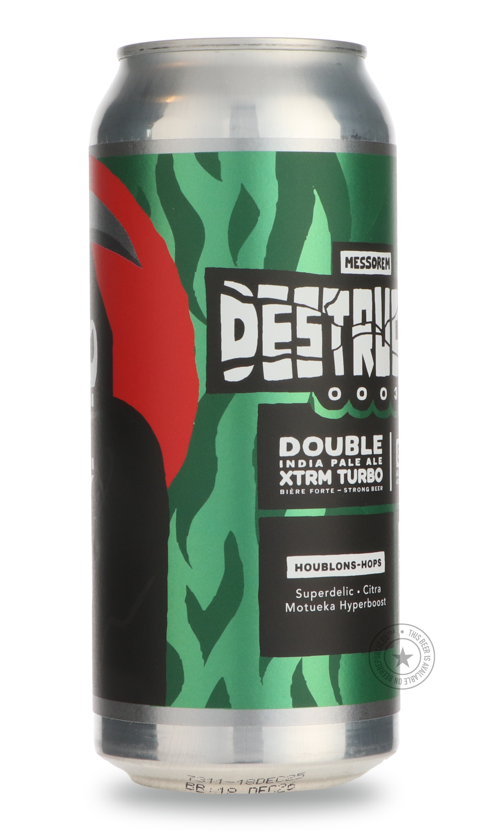 Messorem- Destructio 0003-IPA- Only @ Beer Republic - The best online beer store for American & Canadian craft beer - Buy beer online from the USA and Canada - Bier online kopen - Amerikaans bier kopen - Craft beer store - Craft beer kopen - Amerikanisch bier kaufen - Bier online kaufen - Acheter biere online - IPA - Stout - Porter - New England IPA - Hazy IPA - Imperial Stout - Barrel Aged - Barrel Aged Imperial Stout - Brown - Dark beer - Blond - Blonde - Pilsner - Lager - Wheat - Weizen - Amber - Barley
