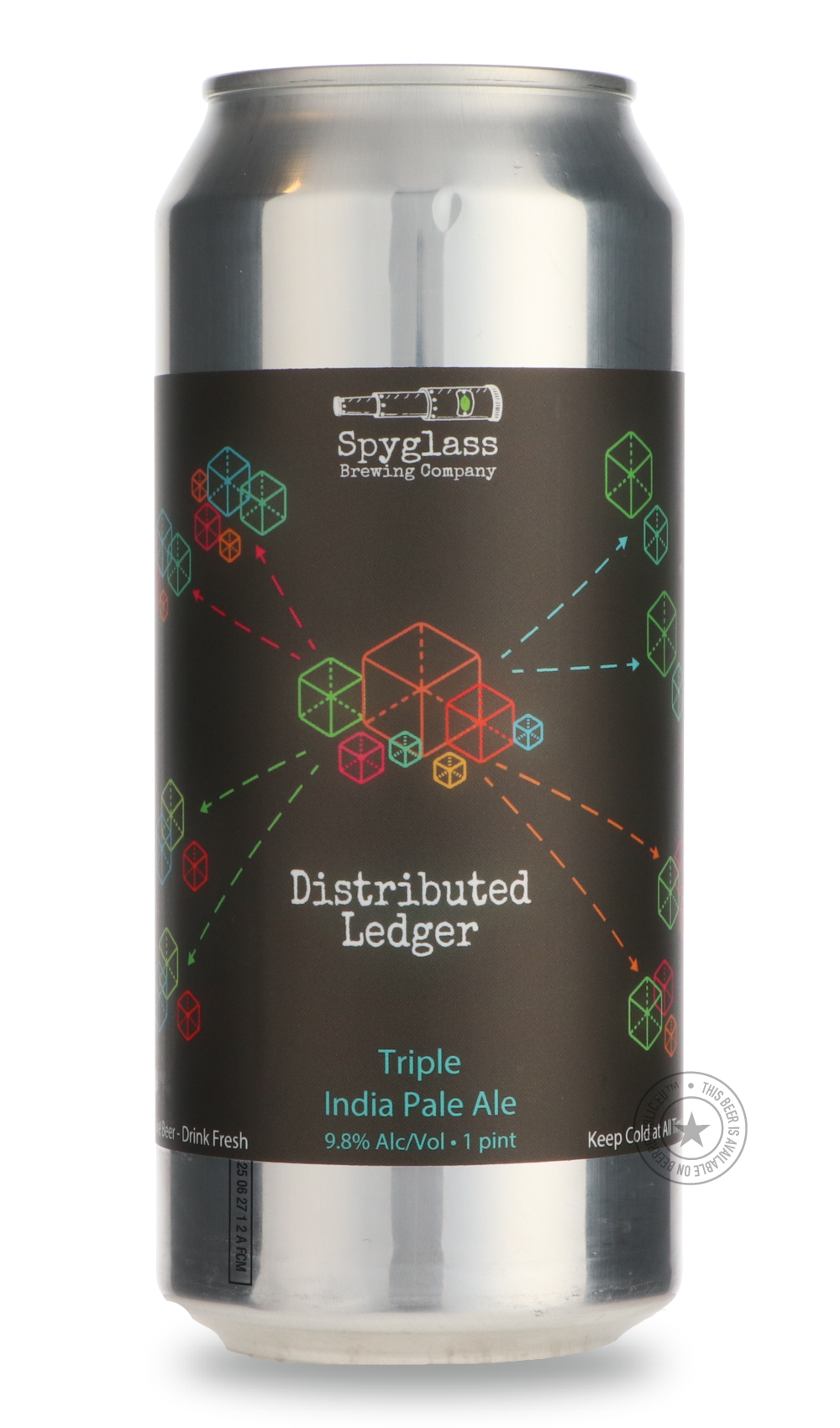 -Spyglass- Distributed Ledger-IPA- Only @ Beer Republic - The best online beer store for American & Canadian craft beer - Buy beer online from the USA and Canada - Bier online kopen - Amerikaans bier kopen - Craft beer store - Craft beer kopen - Amerikanisch bier kaufen - Bier online kaufen - Acheter biere online - IPA - Stout - Porter - New England IPA - Hazy IPA - Imperial Stout - Barrel Aged - Barrel Aged Imperial Stout - Brown - Dark beer - Blond - Blonde - Pilsner - Lager - Wheat - Weizen - Amber - Bar