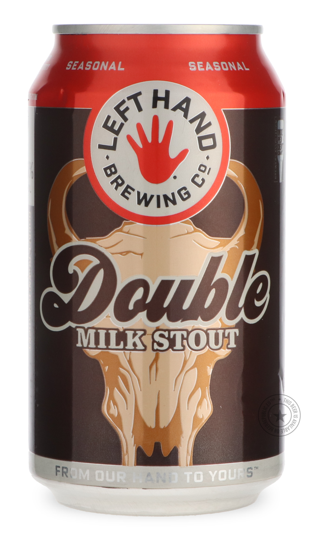 -Left Hand- Double Milk Stout-Stout & Porter- Only @ Beer Republic - The best online beer store for American & Canadian craft beer - Buy beer online from the USA and Canada - Bier online kopen - Amerikaans bier kopen - Craft beer store - Craft beer kopen - Amerikanisch bier kaufen - Bier online kaufen - Acheter biere online - IPA - Stout - Porter - New England IPA - Hazy IPA - Imperial Stout - Barrel Aged - Barrel Aged Imperial Stout - Brown - Dark beer - Blond - Blonde - Pilsner - Lager - Wheat - Weizen -