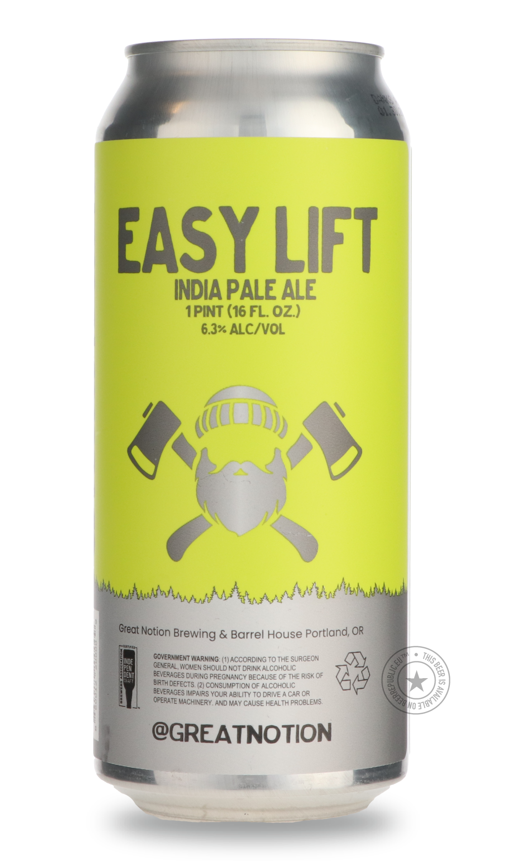 -Great Notion- Easy Lift-IPA- Only @ Beer Republic - The best online beer store for American & Canadian craft beer - Buy beer online from the USA and Canada - Bier online kopen - Amerikaans bier kopen - Craft beer store - Craft beer kopen - Amerikanisch bier kaufen - Bier online kaufen - Acheter biere online - IPA - Stout - Porter - New England IPA - Hazy IPA - Imperial Stout - Barrel Aged - Barrel Aged Imperial Stout - Brown - Dark beer - Blond - Blonde - Pilsner - Lager - Wheat - Weizen - Amber - Barley W
