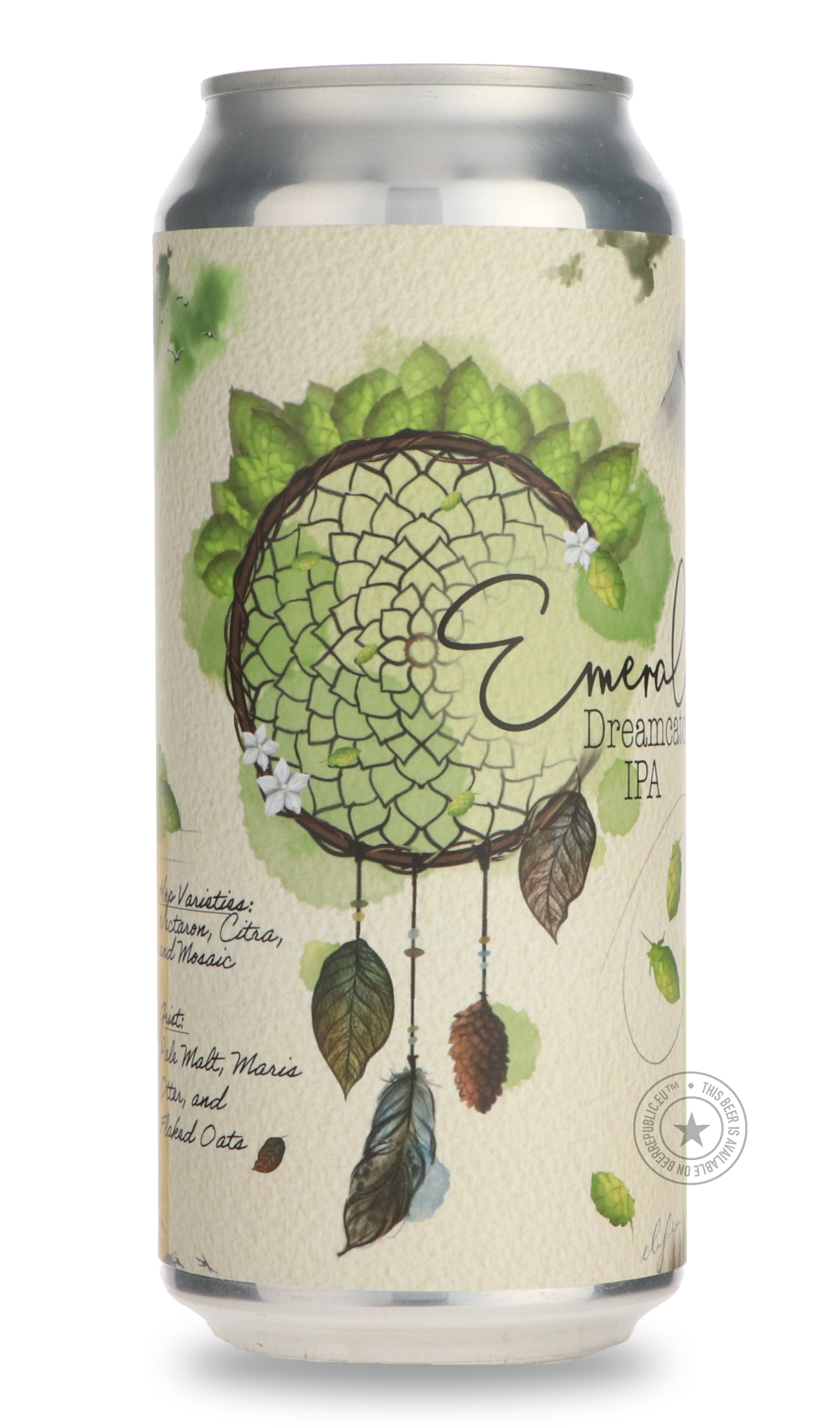 -Humble Forager- Emerald Dreamcatcher-IPA- Only @ Beer Republic - The best online beer store for American & Canadian craft beer - Buy beer online from the USA and Canada - Bier online kopen - Amerikaans bier kopen - Craft beer store - Craft beer kopen - Amerikanisch bier kaufen - Bier online kaufen - Acheter biere online - IPA - Stout - Porter - New England IPA - Hazy IPA - Imperial Stout - Barrel Aged - Barrel Aged Imperial Stout - Brown - Dark beer - Blond - Blonde - Pilsner - Lager - Wheat - Weizen - Amb