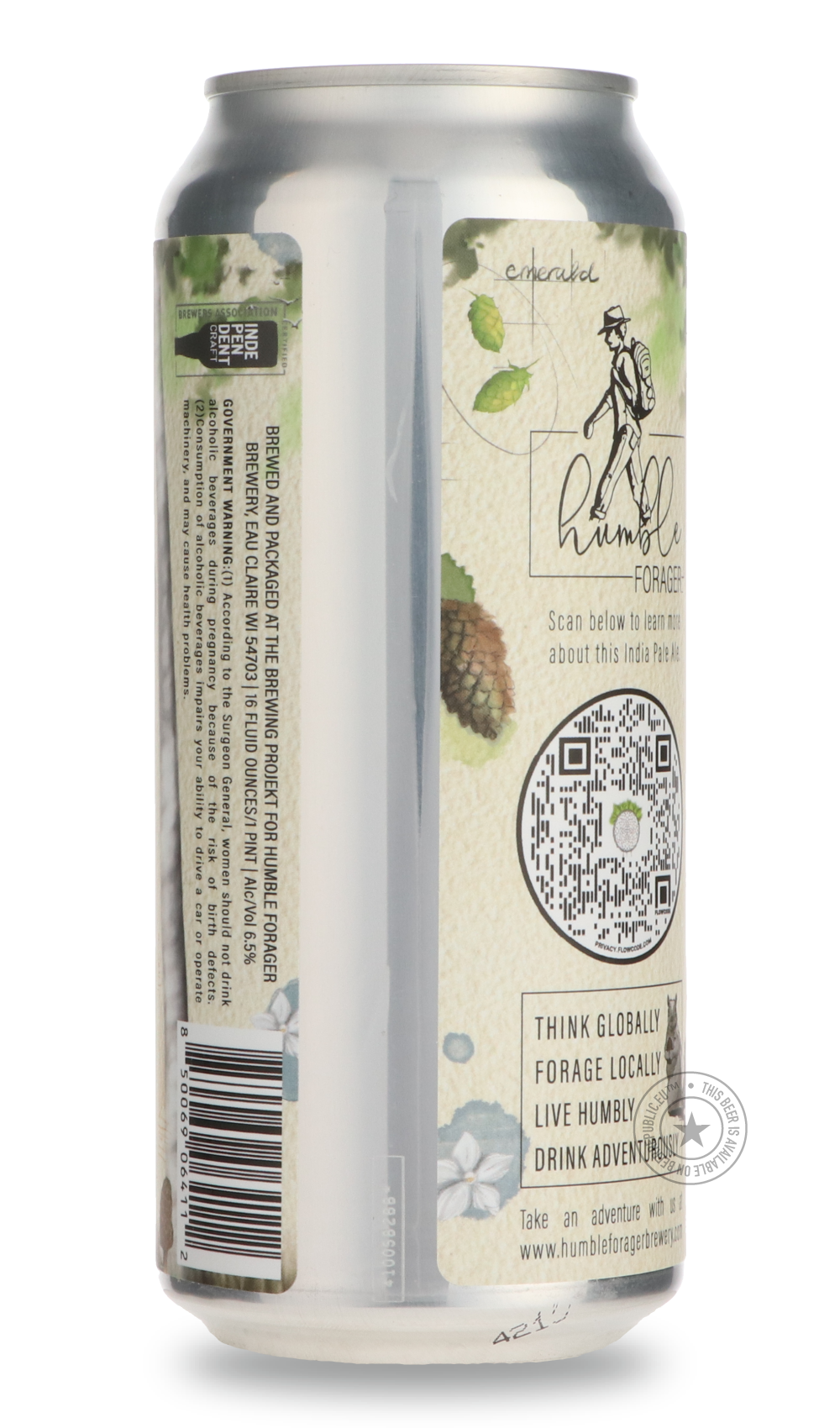 -Humble Forager- Emerald Dreamcatcher-IPA- Only @ Beer Republic - The best online beer store for American & Canadian craft beer - Buy beer online from the USA and Canada - Bier online kopen - Amerikaans bier kopen - Craft beer store - Craft beer kopen - Amerikanisch bier kaufen - Bier online kaufen - Acheter biere online - IPA - Stout - Porter - New England IPA - Hazy IPA - Imperial Stout - Barrel Aged - Barrel Aged Imperial Stout - Brown - Dark beer - Blond - Blonde - Pilsner - Lager - Wheat - Weizen - Amb