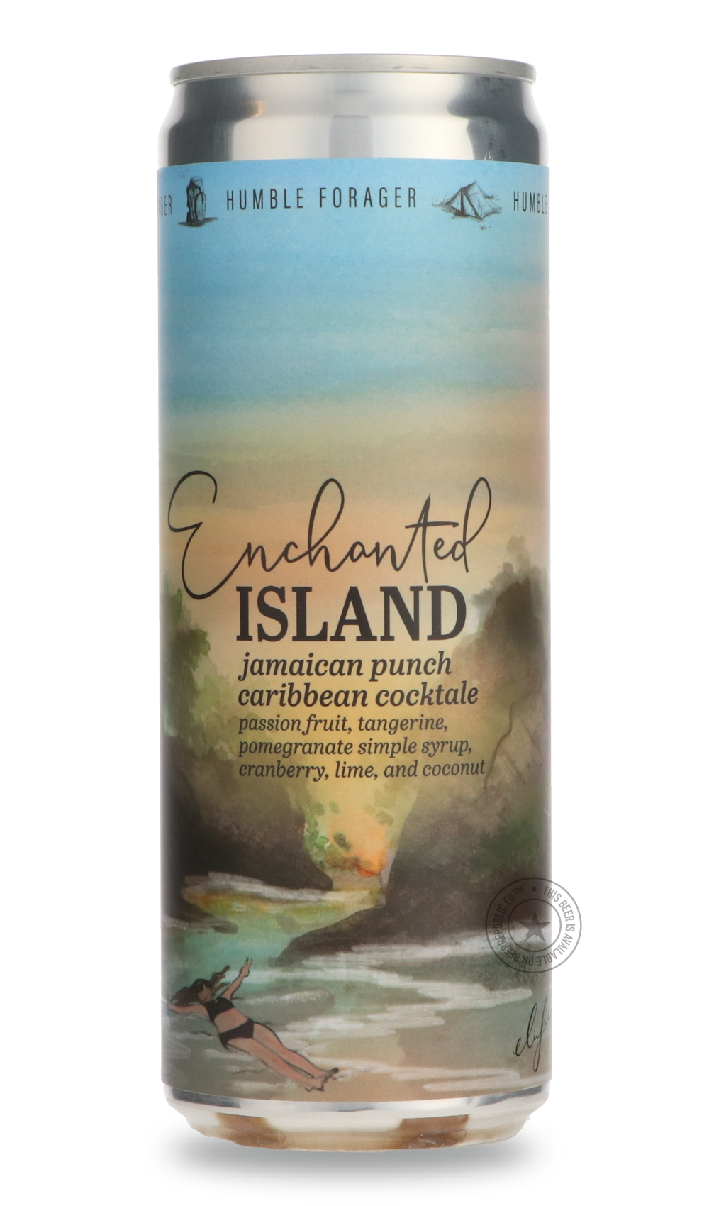 -Humble Forager- Enchanted Island Jamaican Punch-Sour / Wild & Fruity- Only @ Beer Republic - The best online beer store for American & Canadian craft beer - Buy beer online from the USA and Canada - Bier online kopen - Amerikaans bier kopen - Craft beer store - Craft beer kopen - Amerikanisch bier kaufen - Bier online kaufen - Acheter biere online - IPA - Stout - Porter - New England IPA - Hazy IPA - Imperial Stout - Barrel Aged - Barrel Aged Imperial Stout - Brown - Dark beer - Blond - Blonde - Pilsner -