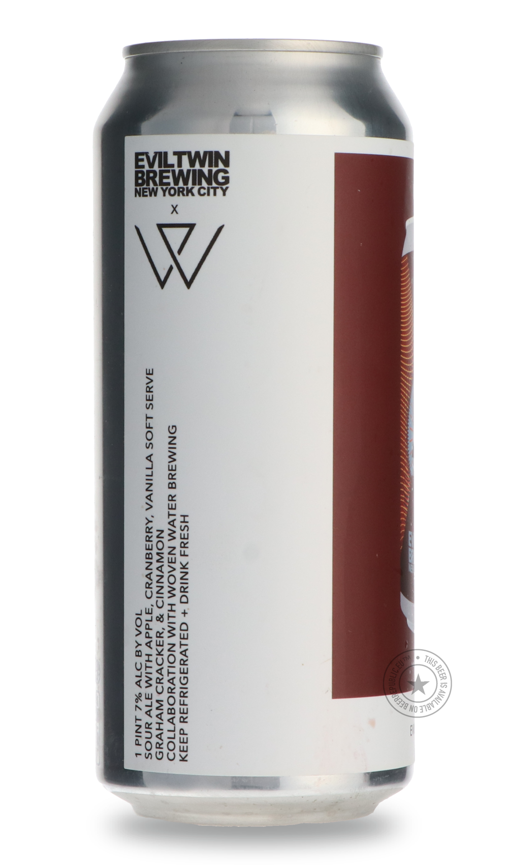 -Evil Twin- Evil Fusion / Woven Water-Sour / Wild & Fruity- Only @ Beer Republic - The best online beer store for American & Canadian craft beer - Buy beer online from the USA and Canada - Bier online kopen - Amerikaans bier kopen - Craft beer store - Craft beer kopen - Amerikanisch bier kaufen - Bier online kaufen - Acheter biere online - IPA - Stout - Porter - New England IPA - Hazy IPA - Imperial Stout - Barrel Aged - Barrel Aged Imperial Stout - Brown - Dark beer - Blond - Blonde - Pilsner - Lager - Whe
