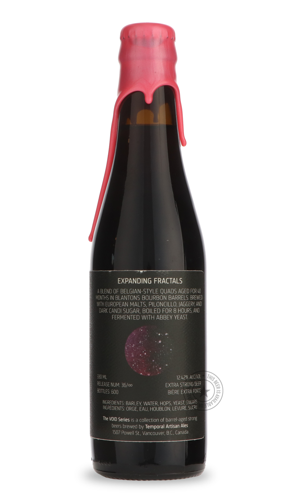 Temporal- Expanding Fractals-Brown & Dark- Only @ Beer Republic - The best online beer store for American & Canadian craft beer - Buy beer online from the USA and Canada - Bier online kopen - Amerikaans bier kopen - Craft beer store - Craft beer kopen - Amerikanisch bier kaufen - Bier online kaufen - Acheter biere online - IPA - Stout - Porter - New England IPA - Hazy IPA - Imperial Stout - Barrel Aged - Barrel Aged Imperial Stout - Brown - Dark beer - Blond - Blonde - Pilsner - Lager - Wheat - Weizen - Amb