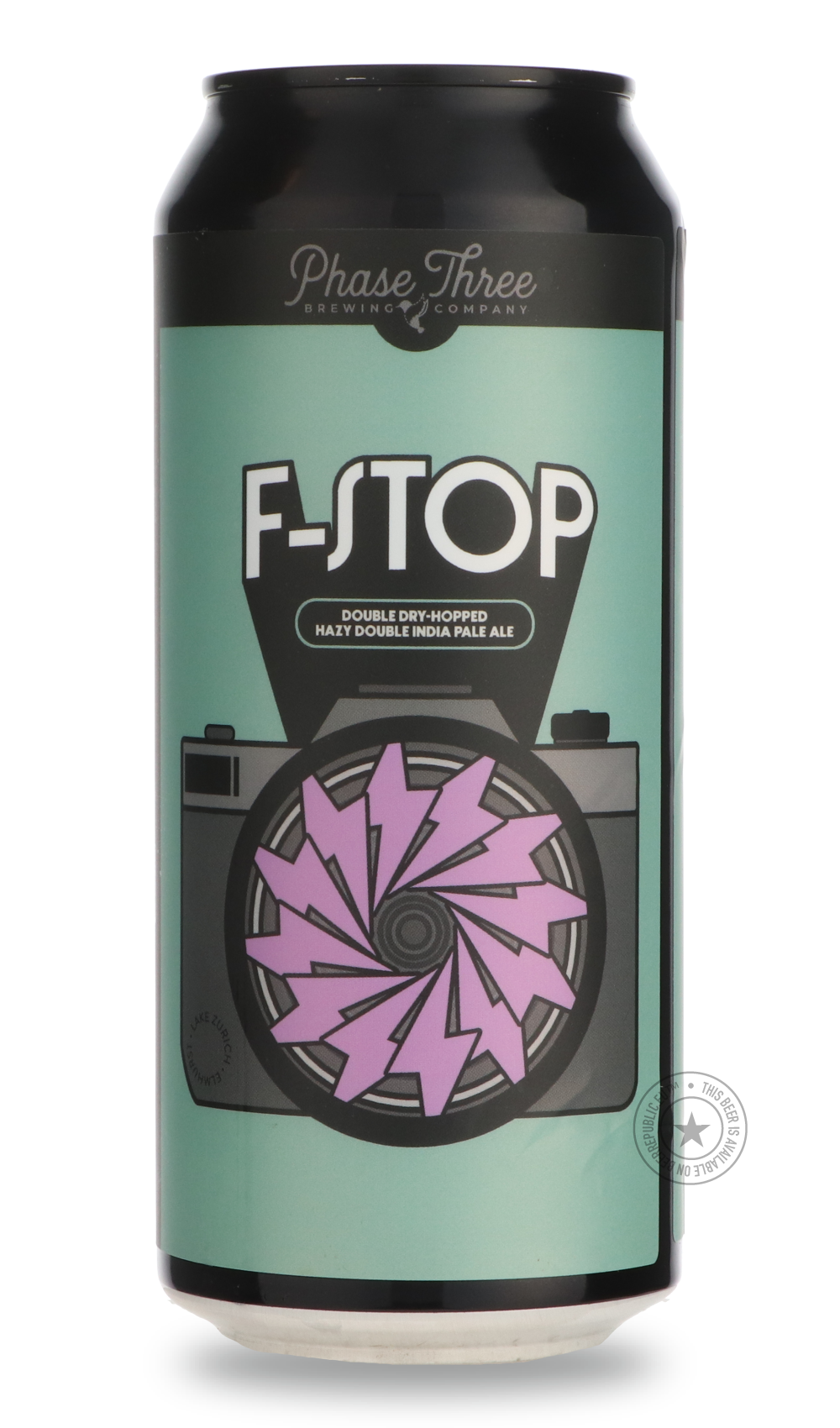 -Phase Three- F-Stop-IPA- Only @ Beer Republic - The best online beer store for American & Canadian craft beer - Buy beer online from the USA and Canada - Bier online kopen - Amerikaans bier kopen - Craft beer store - Craft beer kopen - Amerikanisch bier kaufen - Bier online kaufen - Acheter biere online - IPA - Stout - Porter - New England IPA - Hazy IPA - Imperial Stout - Barrel Aged - Barrel Aged Imperial Stout - Brown - Dark beer - Blond - Blonde - Pilsner - Lager - Wheat - Weizen - Amber - Barley Wine