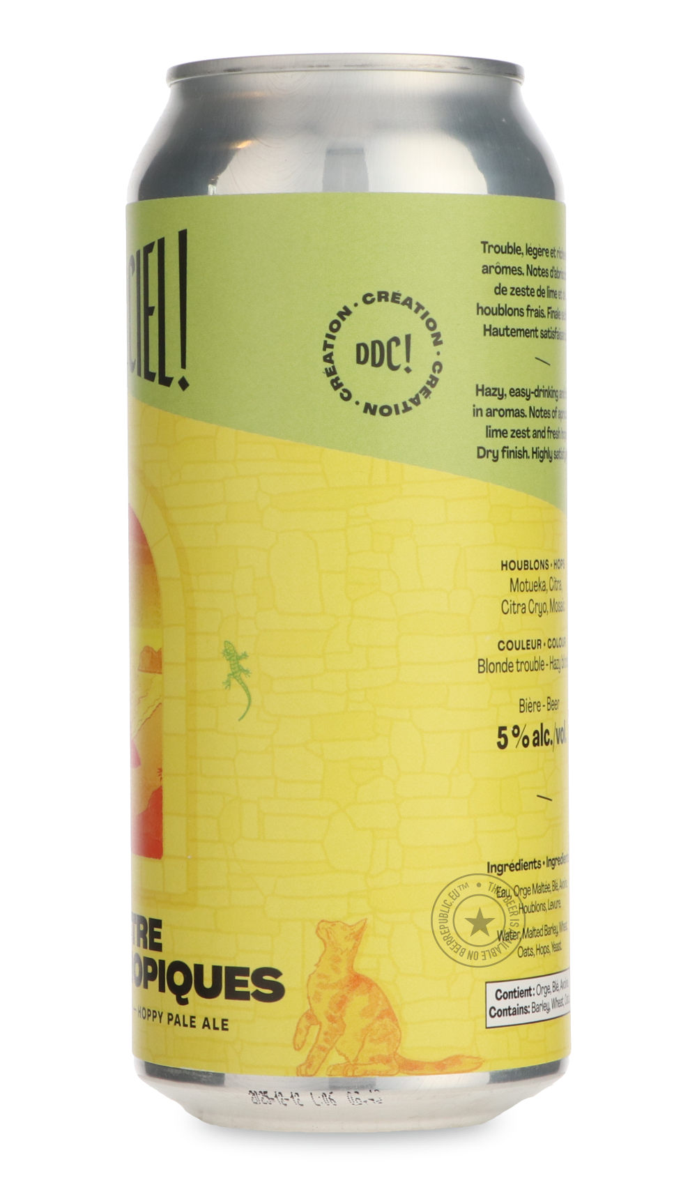 Dieu du Ciel- Fenêtre sur les Tropiques-Pale- Only @ Beer Republic - The best online beer store for American & Canadian craft beer - Buy beer online from the USA and Canada - Bier online kopen - Amerikaans bier kopen - Craft beer store - Craft beer kopen - Amerikanisch bier kaufen - Bier online kaufen - Acheter biere online - IPA - Stout - Porter - New England IPA - Hazy IPA - Imperial Stout - Barrel Aged - Barrel Aged Imperial Stout - Brown - Dark beer - Blond - Blonde - Pilsner - Lager - Wheat - Weizen -