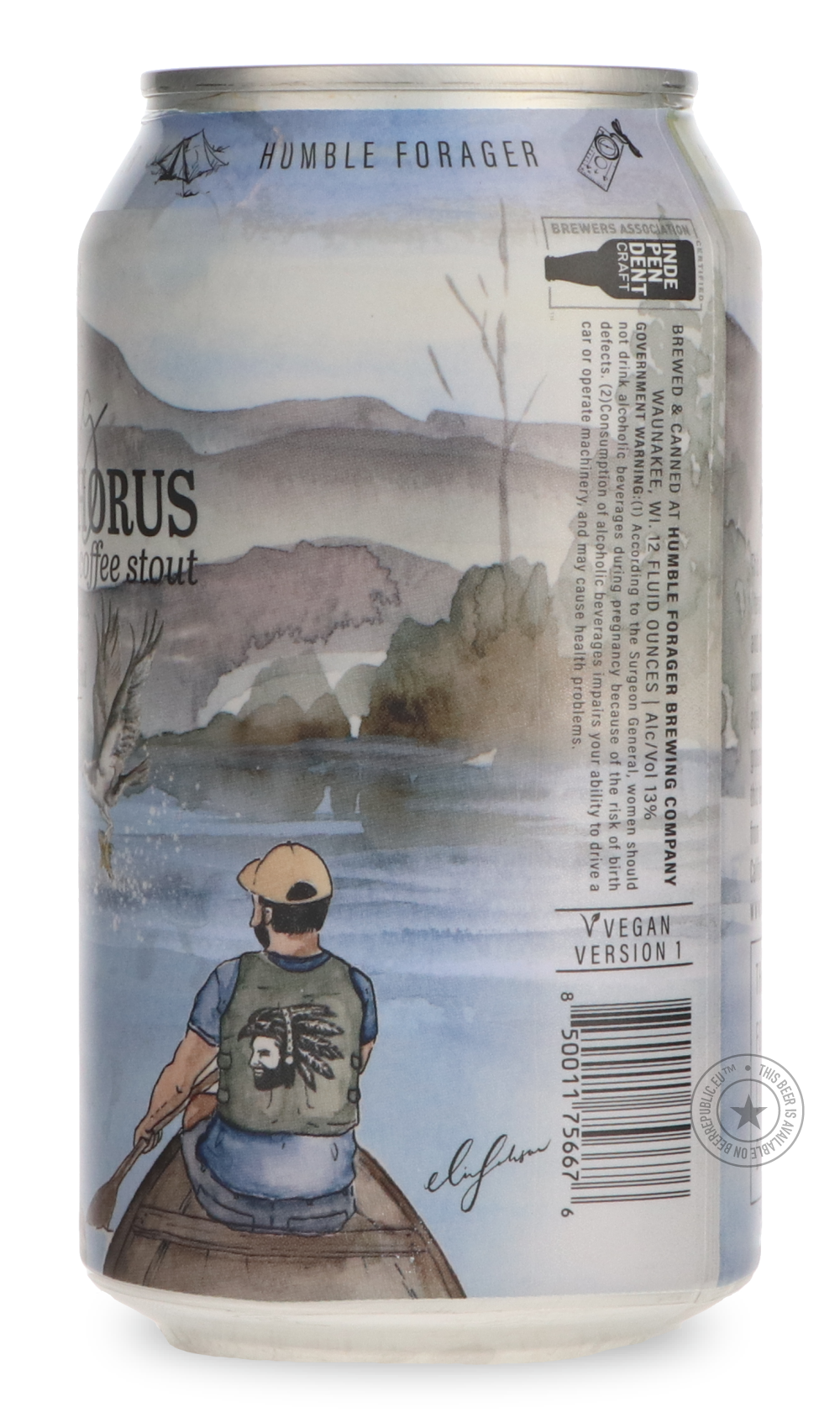 -Humble Forager- Fishing with Horus / Horus Aged-Stout & Porter- Only @ Beer Republic - The best online beer store for American & Canadian craft beer - Buy beer online from the USA and Canada - Bier online kopen - Amerikaans bier kopen - Craft beer store - Craft beer kopen - Amerikanisch bier kaufen - Bier online kaufen - Acheter biere online - IPA - Stout - Porter - New England IPA - Hazy IPA - Imperial Stout - Barrel Aged - Barrel Aged Imperial Stout - Brown - Dark beer - Blond - Blonde - Pilsner - Lager