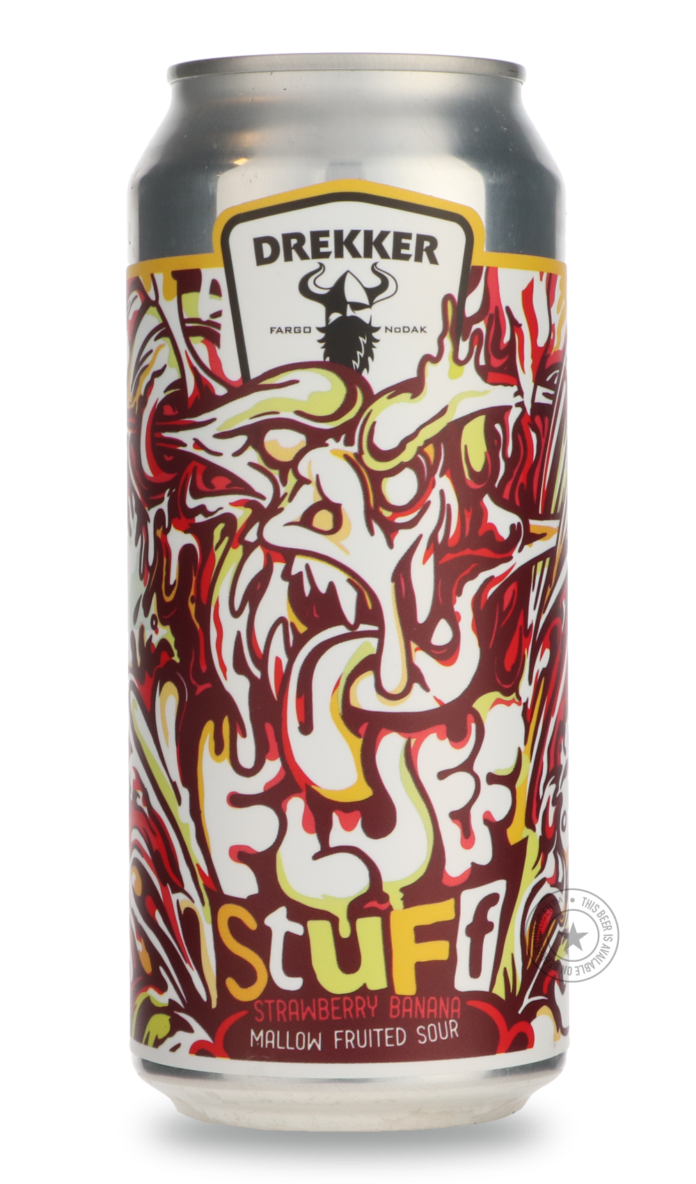 Drekker- Fluff Stuff - Strawberry Banana-Sour / Wild & Fruity- Only @ Beer Republic - The best online beer store for American & Canadian craft beer - Buy beer online from the USA and Canada - Bier online kopen - Amerikaans bier kopen - Craft beer store - Craft beer kopen - Amerikanisch bier kaufen - Bier online kaufen - Acheter biere online - IPA - Stout - Porter - New England IPA - Hazy IPA - Imperial Stout - Barrel Aged - Barrel Aged Imperial Stout - Brown - Dark beer - Blond - Blonde - Pilsner - Lager -