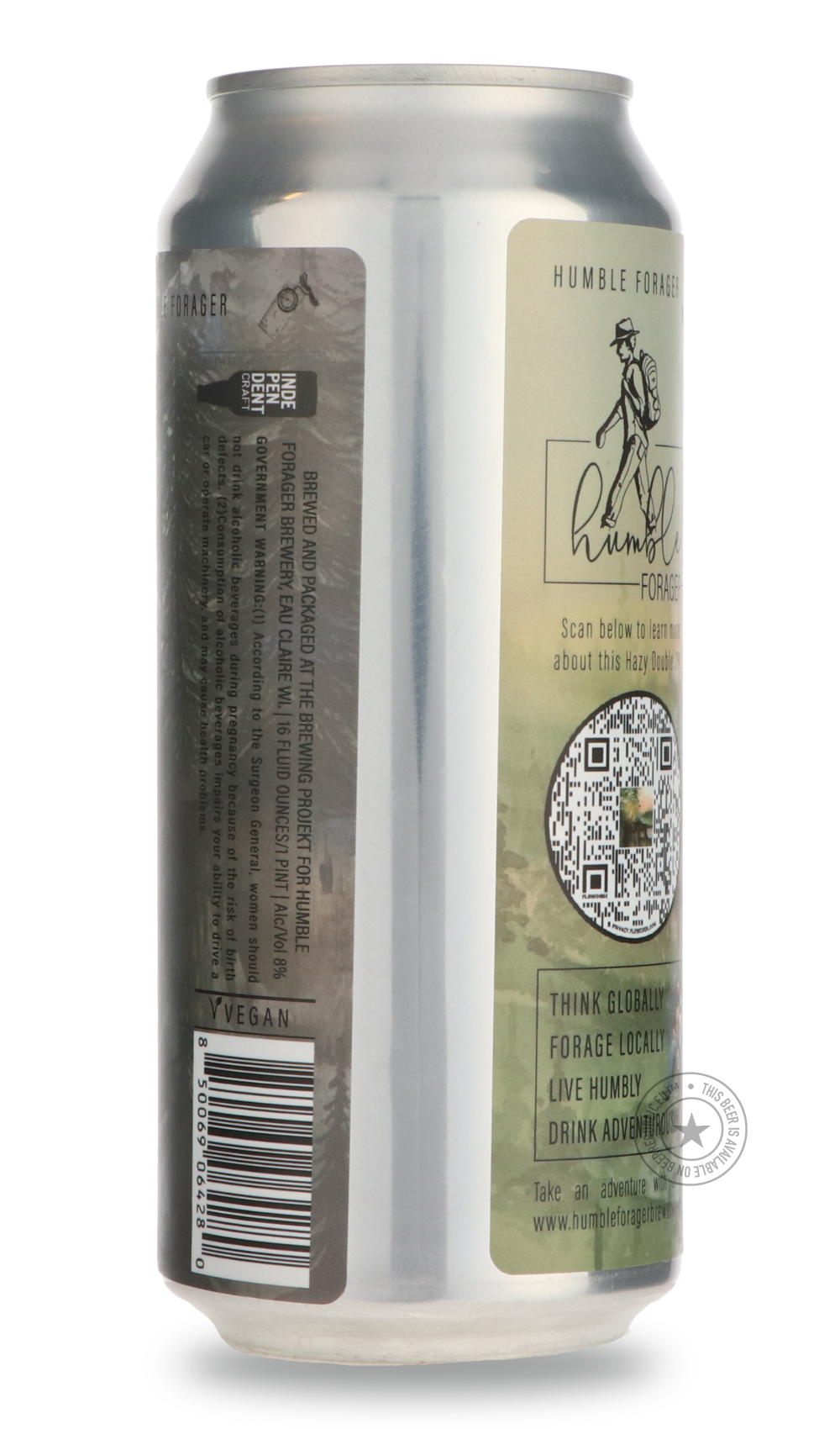 Humble Forager- Forest Wanderer-IPA- Only @ Beer Republic - The best online beer store for American & Canadian craft beer - Buy beer online from the USA and Canada - Bier online kopen - Amerikaans bier kopen - Craft beer store - Craft beer kopen - Amerikanisch bier kaufen - Bier online kaufen - Acheter biere online - IPA - Stout - Porter - New England IPA - Hazy IPA - Imperial Stout - Barrel Aged - Barrel Aged Imperial Stout - Brown - Dark beer - Blond - Blonde - Pilsner - Lager - Wheat - Weizen - Amber - B