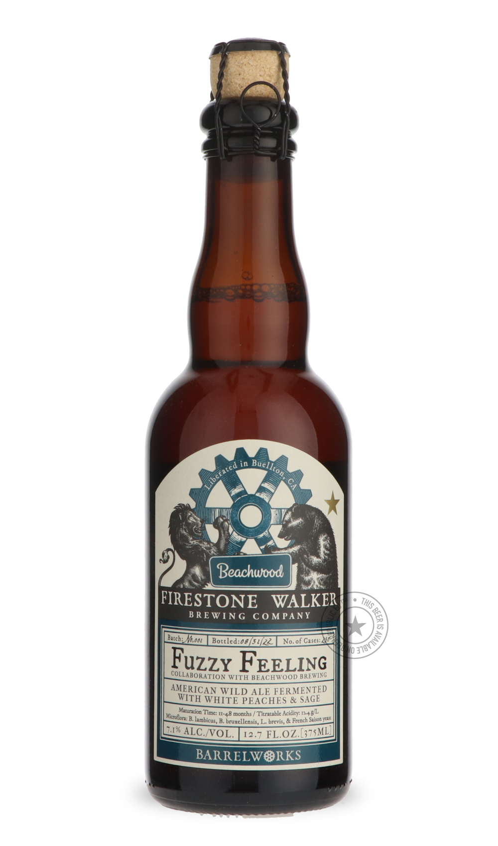 -Firestone Walker- Fuzzy Feeling / Beachwood-Sour / Wild & Fruity- Only @ Beer Republic - The best online beer store for American & Canadian craft beer - Buy beer online from the USA and Canada - Bier online kopen - Amerikaans bier kopen - Craft beer store - Craft beer kopen - Amerikanisch bier kaufen - Bier online kaufen - Acheter biere online - IPA - Stout - Porter - New England IPA - Hazy IPA - Imperial Stout - Barrel Aged - Barrel Aged Imperial Stout - Brown - Dark beer - Blond - Blonde - Pilsner - Lage