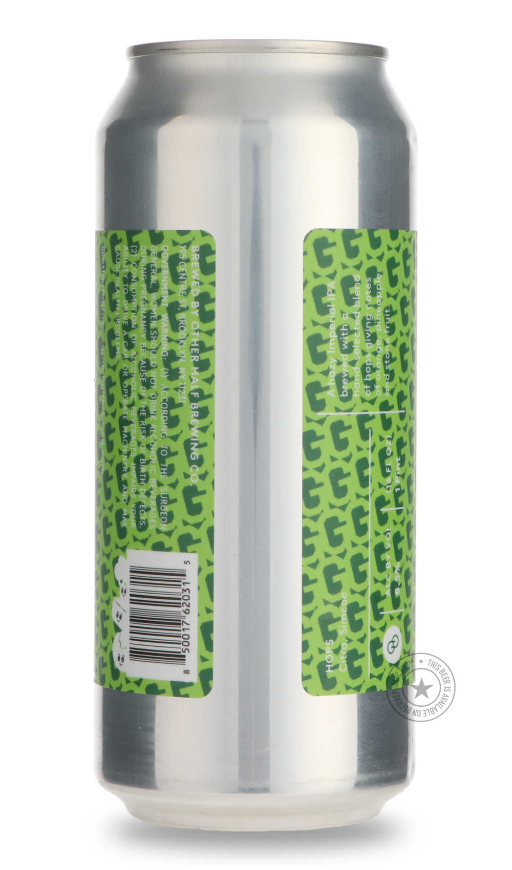 -Other Half- G Is For Green-IPA- Only @ Beer Republic - The best online beer store for American & Canadian craft beer - Buy beer online from the USA and Canada - Bier online kopen - Amerikaans bier kopen - Craft beer store - Craft beer kopen - Amerikanisch bier kaufen - Bier online kaufen - Acheter biere online - IPA - Stout - Porter - New England IPA - Hazy IPA - Imperial Stout - Barrel Aged - Barrel Aged Imperial Stout - Brown - Dark beer - Blond - Blonde - Pilsner - Lager - Wheat - Weizen - Amber - Barle