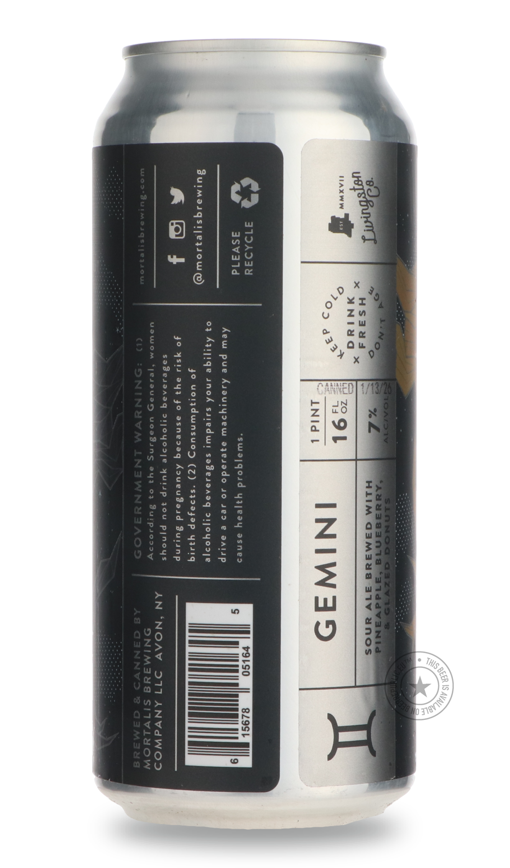 Gemini | Blueberry + Pineapple + Glazed Donut