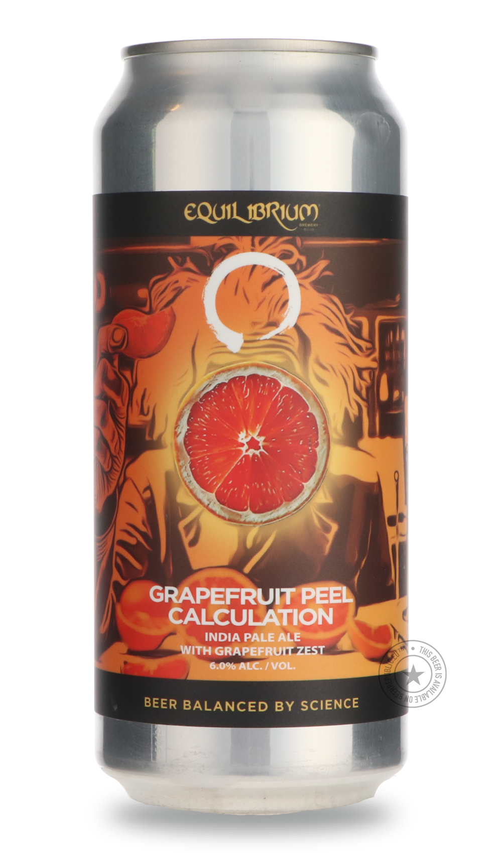 -Equilibrium- Grapefruit Peel Calculation-IPA- Only @ Beer Republic - The best online beer store for American & Canadian craft beer - Buy beer online from the USA and Canada - Bier online kopen - Amerikaans bier kopen - Craft beer store - Craft beer kopen - Amerikanisch bier kaufen - Bier online kaufen - Acheter biere online - IPA - Stout - Porter - New England IPA - Hazy IPA - Imperial Stout - Barrel Aged - Barrel Aged Imperial Stout - Brown - Dark beer - Blond - Blonde - Pilsner - Lager - Wheat - Weizen -