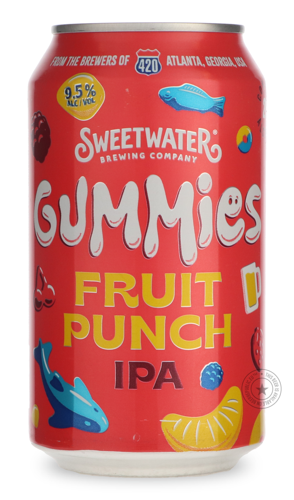 -SweetWater- Gummies Fruit Punch-IPA- Only @ Beer Republic - The best online beer store for American & Canadian craft beer - Buy beer online from the USA and Canada - Bier online kopen - Amerikaans bier kopen - Craft beer store - Craft beer kopen - Amerikanisch bier kaufen - Bier online kaufen - Acheter biere online - IPA - Stout - Porter - New England IPA - Hazy IPA - Imperial Stout - Barrel Aged - Barrel Aged Imperial Stout - Brown - Dark beer - Blond - Blonde - Pilsner - Lager - Wheat - Weizen - Amber -