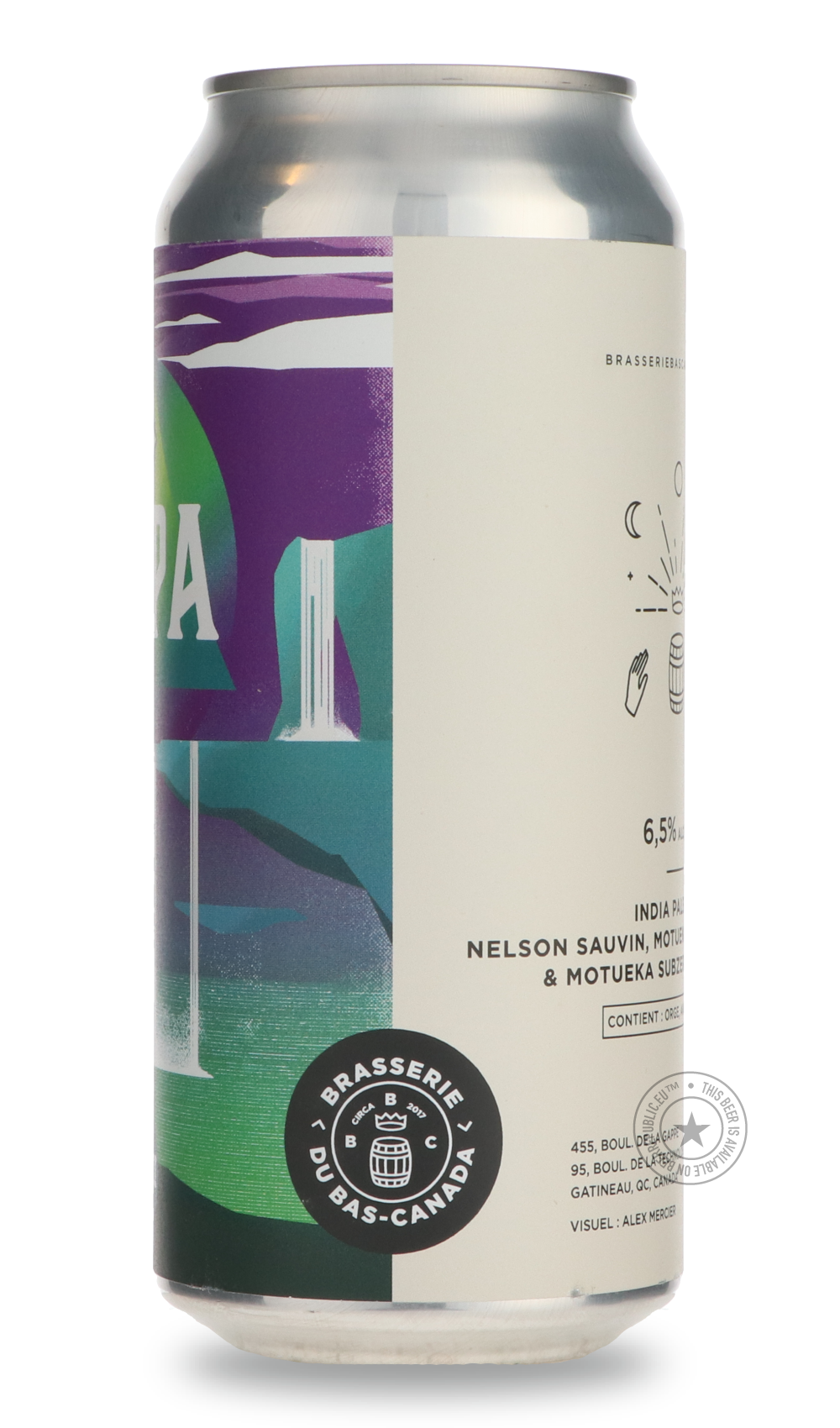-Brasserie du Bas-Canada- HYPA #13-IPA- Only @ Beer Republic - The best online beer store for American & Canadian craft beer - Buy beer online from the USA and Canada - Bier online kopen - Amerikaans bier kopen - Craft beer store - Craft beer kopen - Amerikanisch bier kaufen - Bier online kaufen - Acheter biere online - IPA - Stout - Porter - New England IPA - Hazy IPA - Imperial Stout - Barrel Aged - Barrel Aged Imperial Stout - Brown - Dark beer - Blond - Blonde - Pilsner - Lager - Wheat - Weizen - Amber
